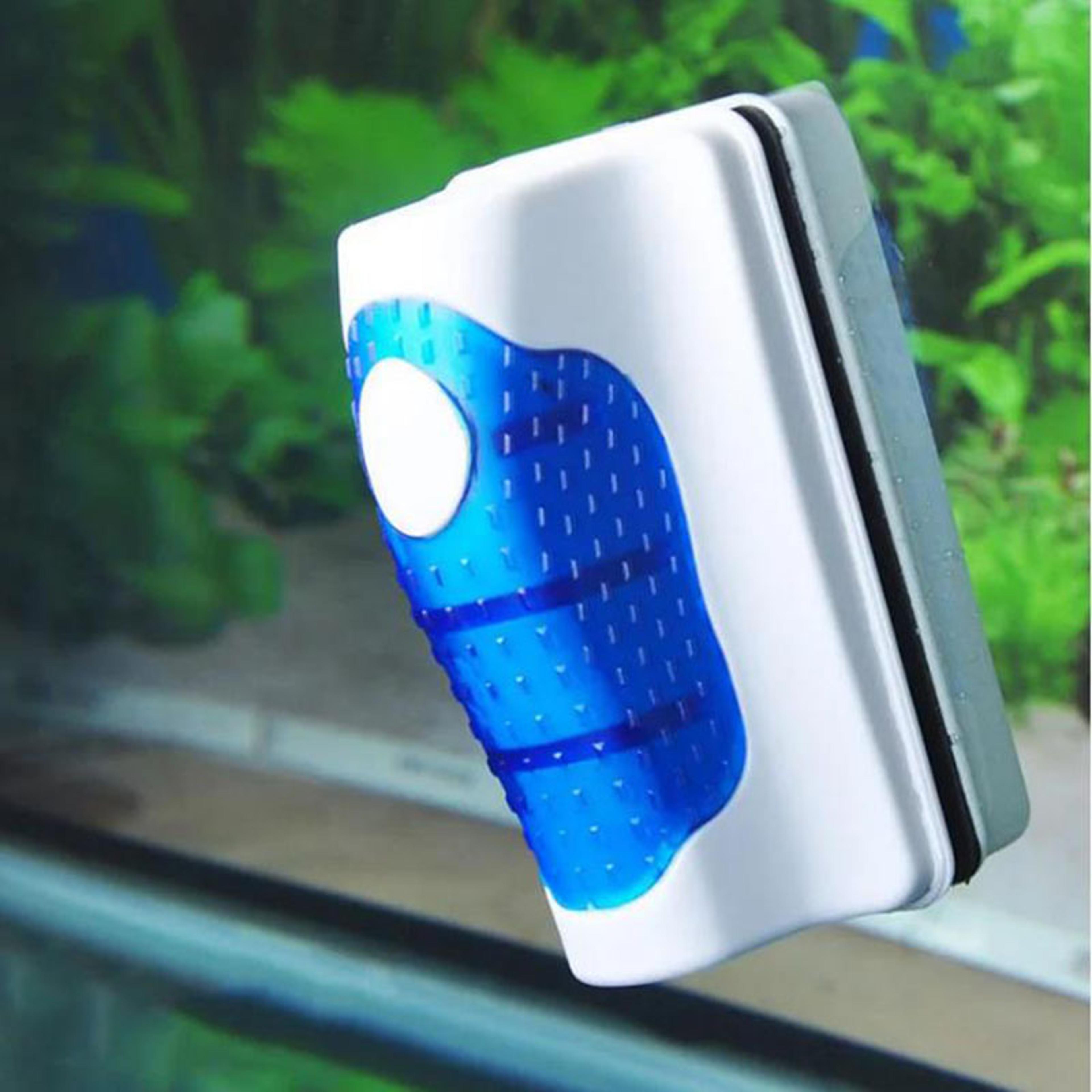 magnetic aquarium cleaner floating fish tank algae scraper glass cleaning brush