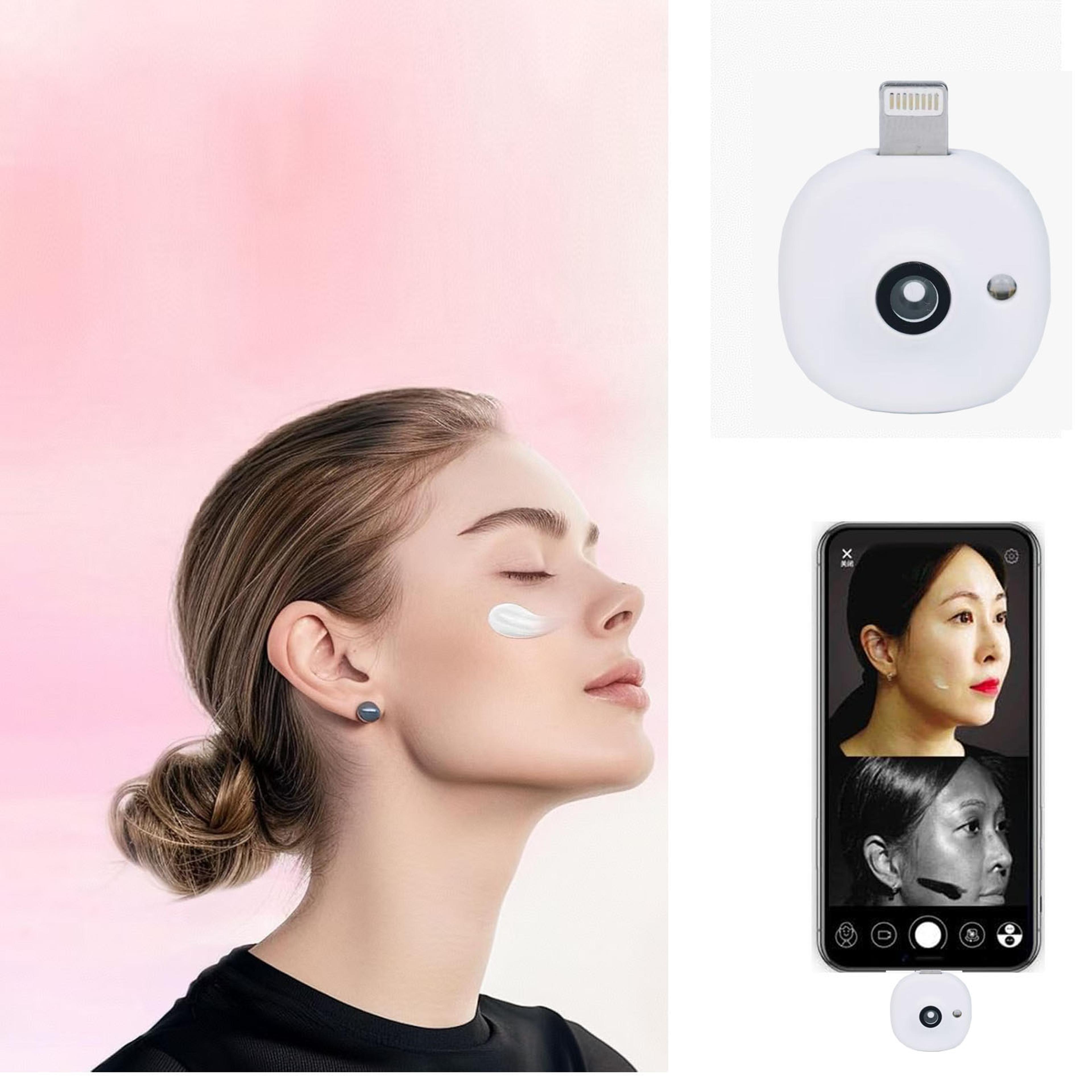portable uv camera for sunscreen detection for iphone & android skin protection checker