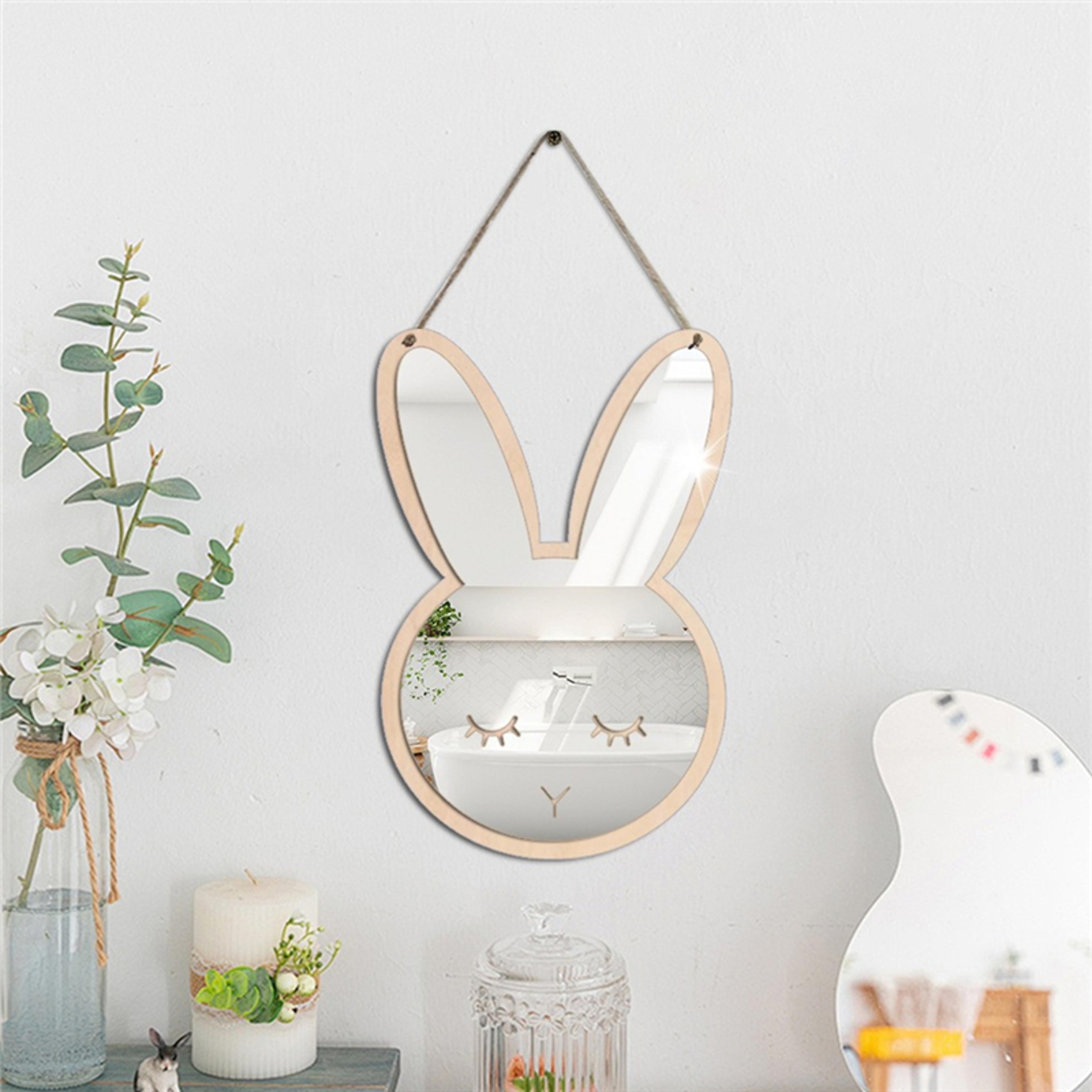cute cartoon wall stickers animal mirror wall decals for kids room & nursery decor