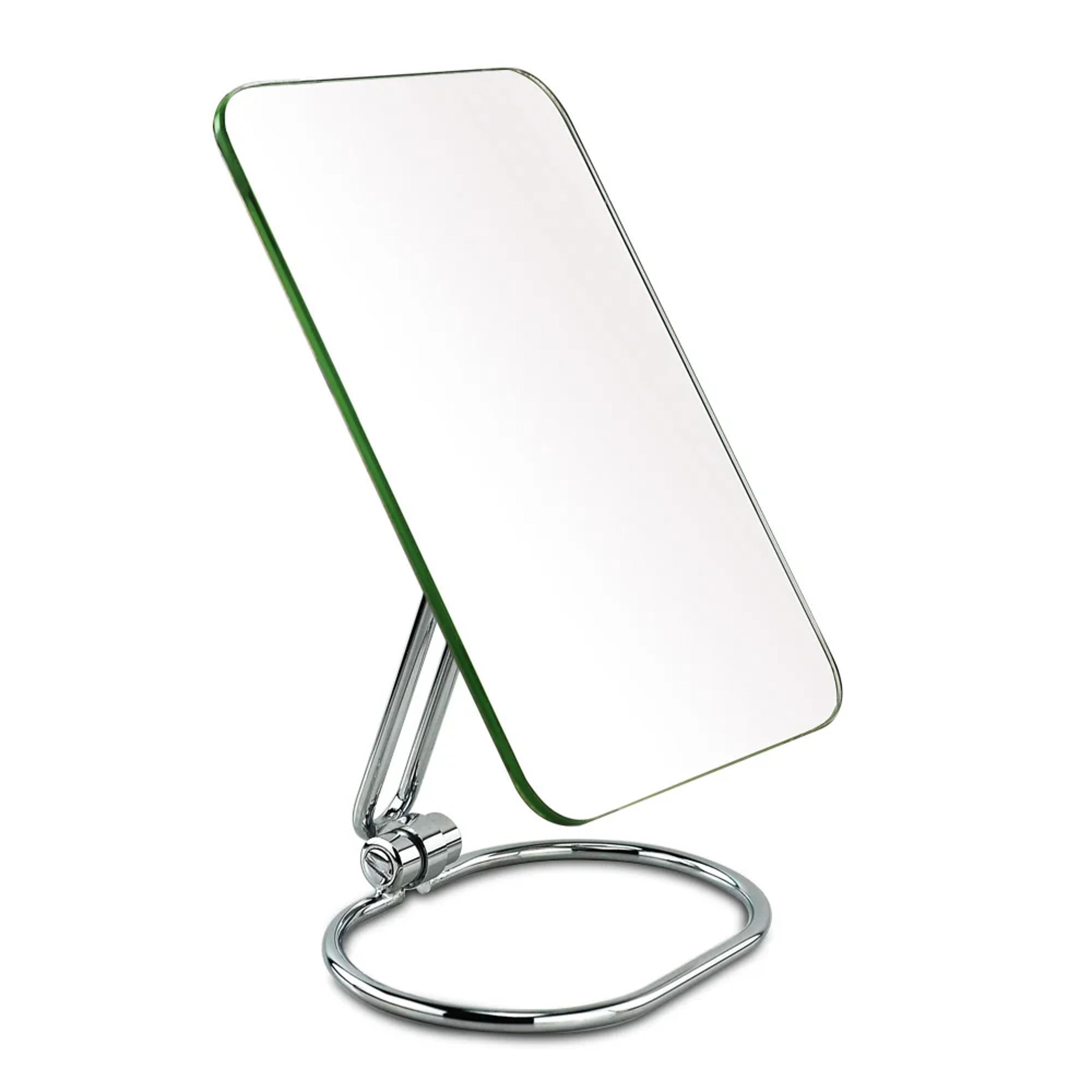 desktop makeup mirror with 360° rotating mirror stand for vanity & dressing table