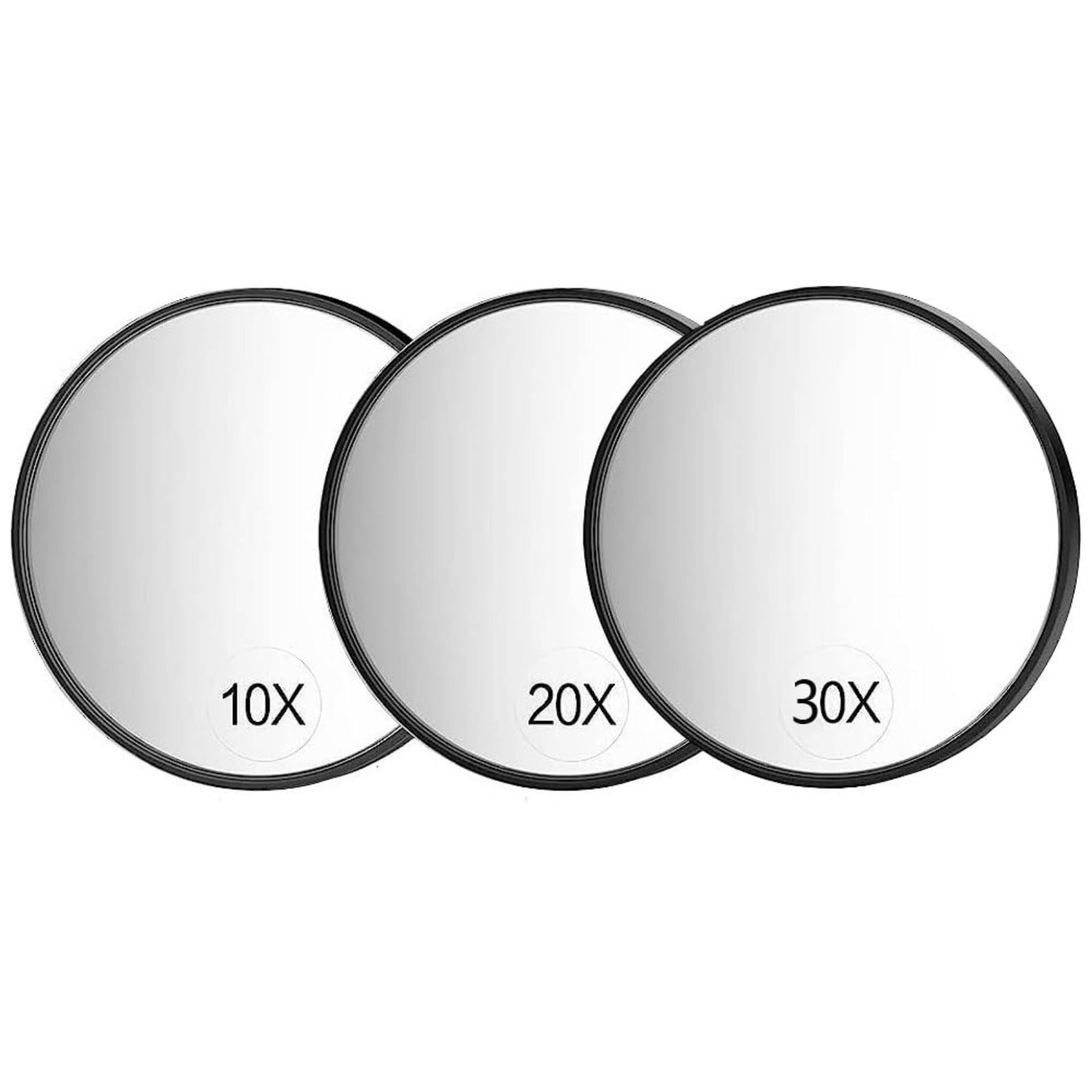 magnifying mirror with suction cup travel makeup mirror for precision grooming