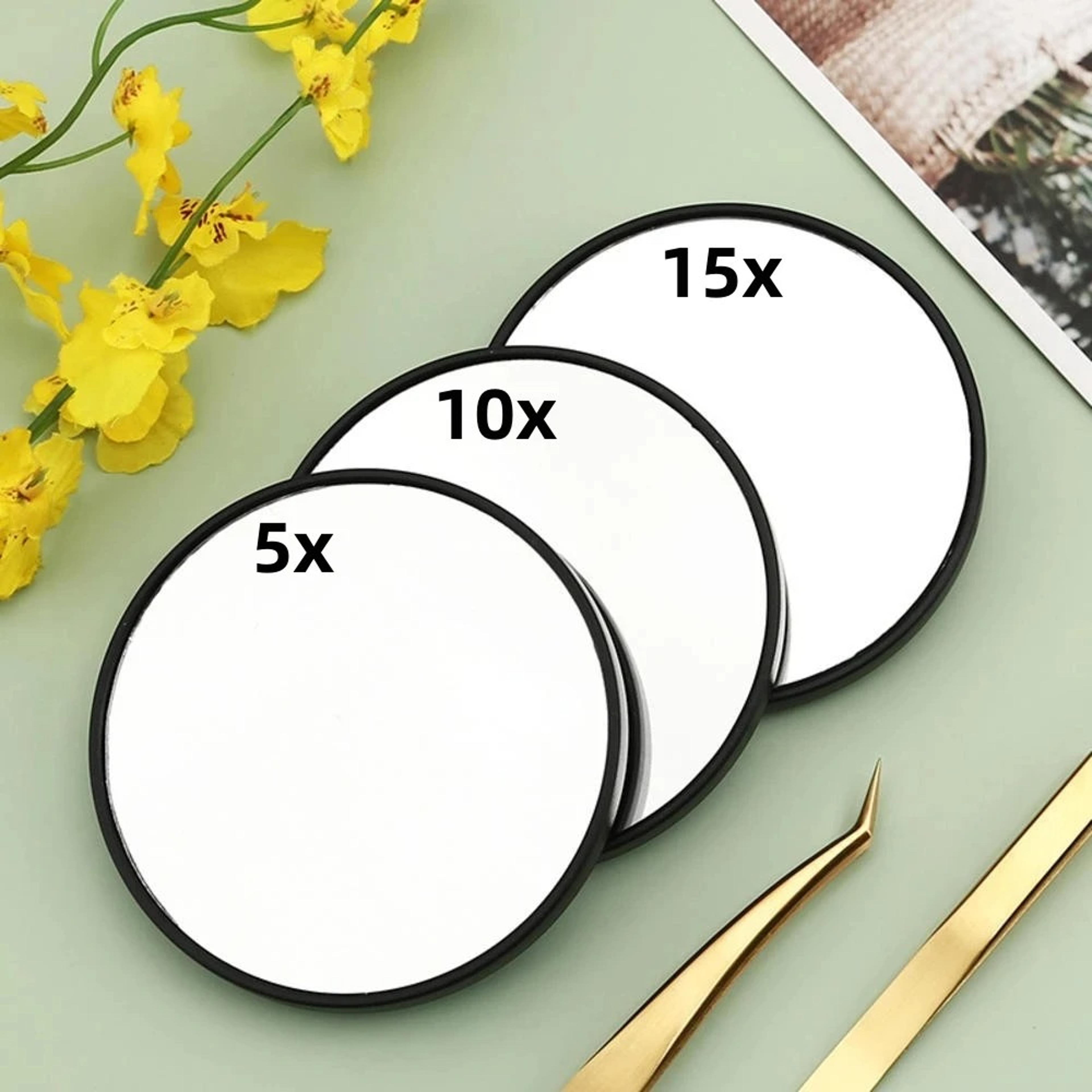 portable magnifying makeup mirror travel vanity mirror