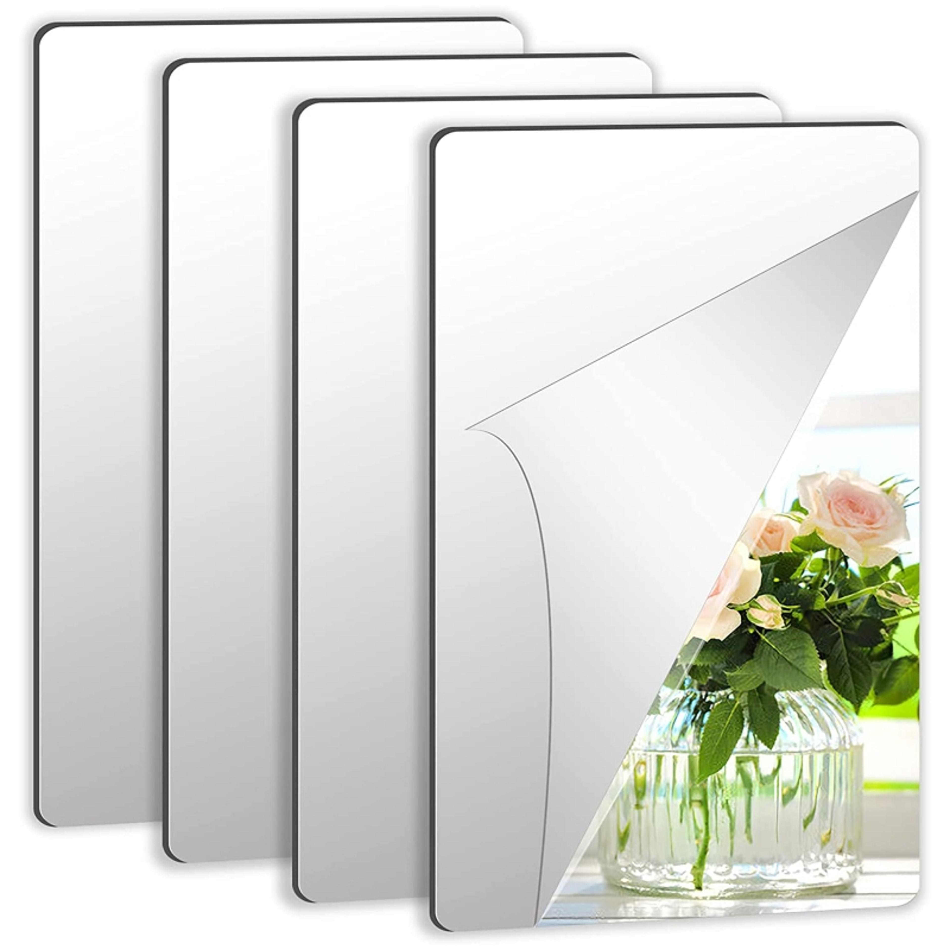 acrylic mirror sheets flexible mirror wall tiles for home decor