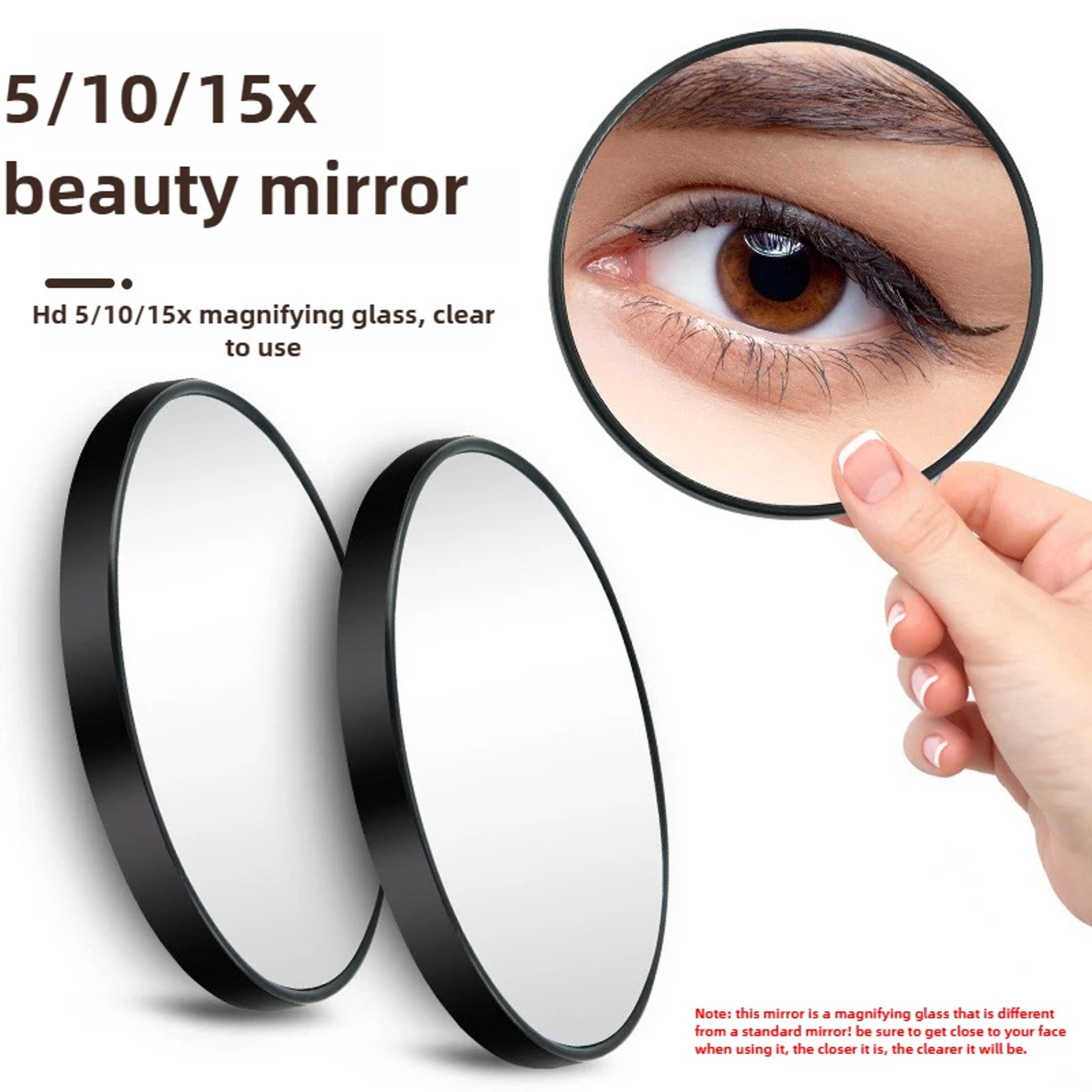 magnifying makeup mirror with suction cup travel vanity mirror