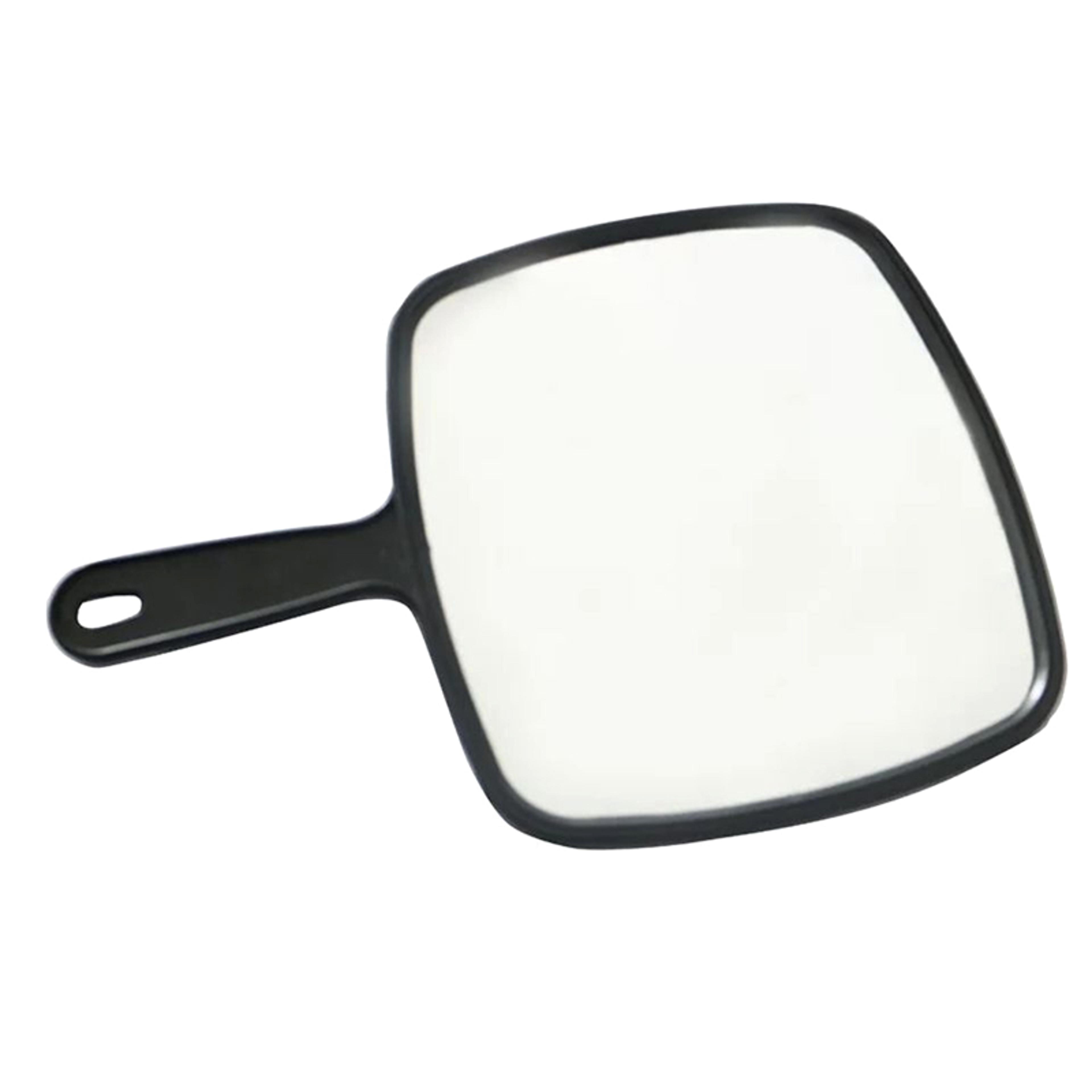 professional handheld salon mirror large barber hairdresser hand mirror with ergonomic handle