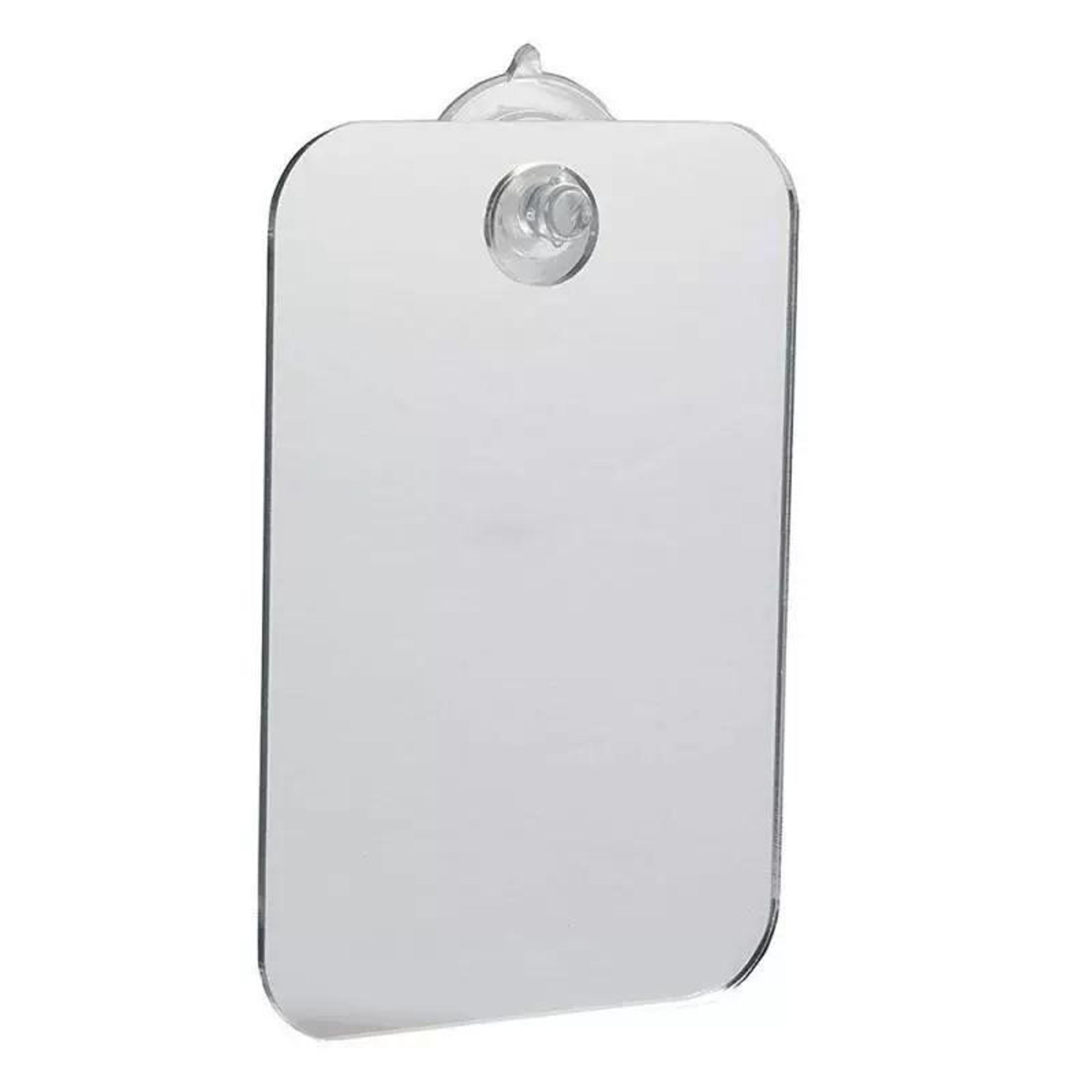 portable fogless shower mirror anti fog travel shaving mirror unbreakable acrylic bathroom mirror