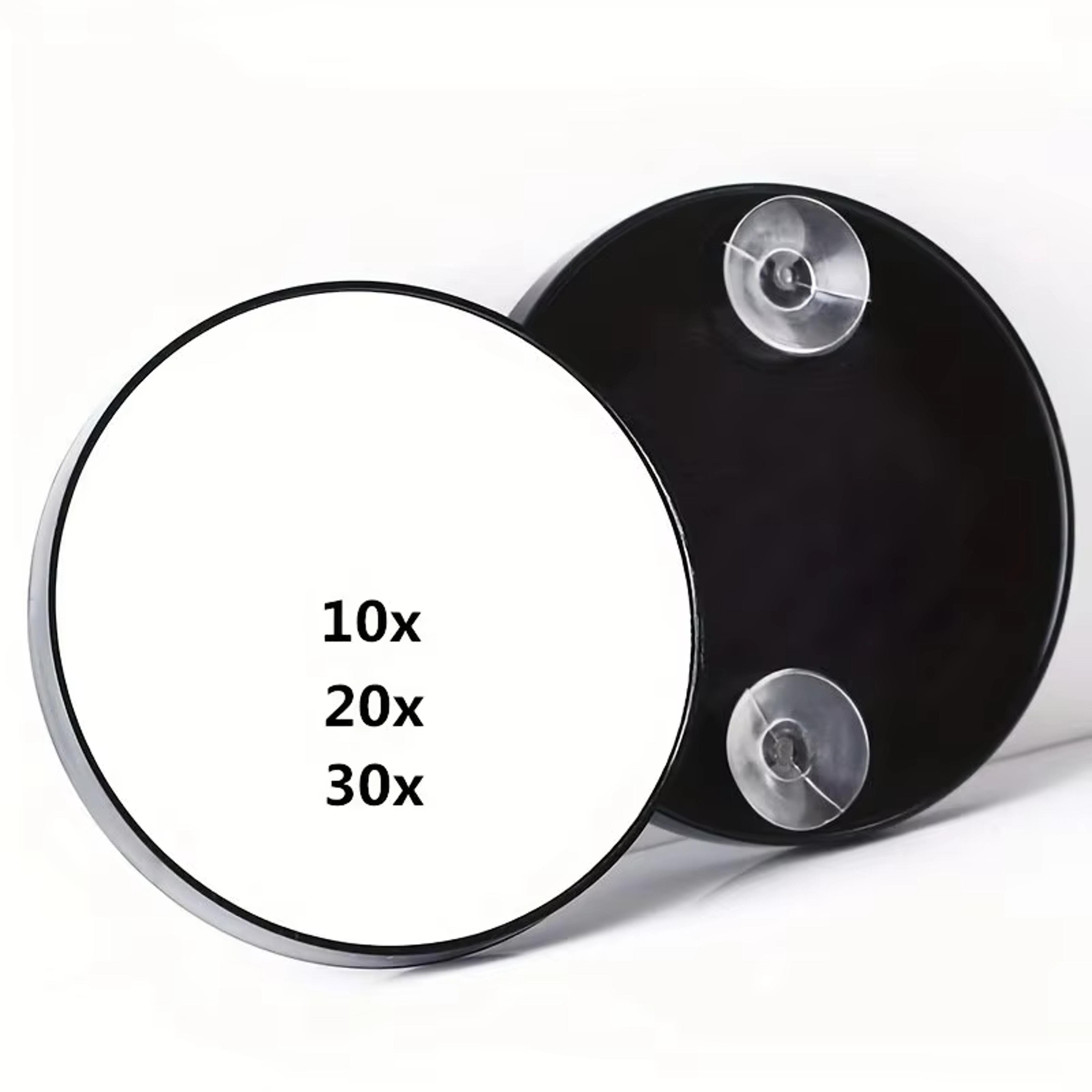 magnifying makeup mirror with strong suction cup for precision makeup & skincare