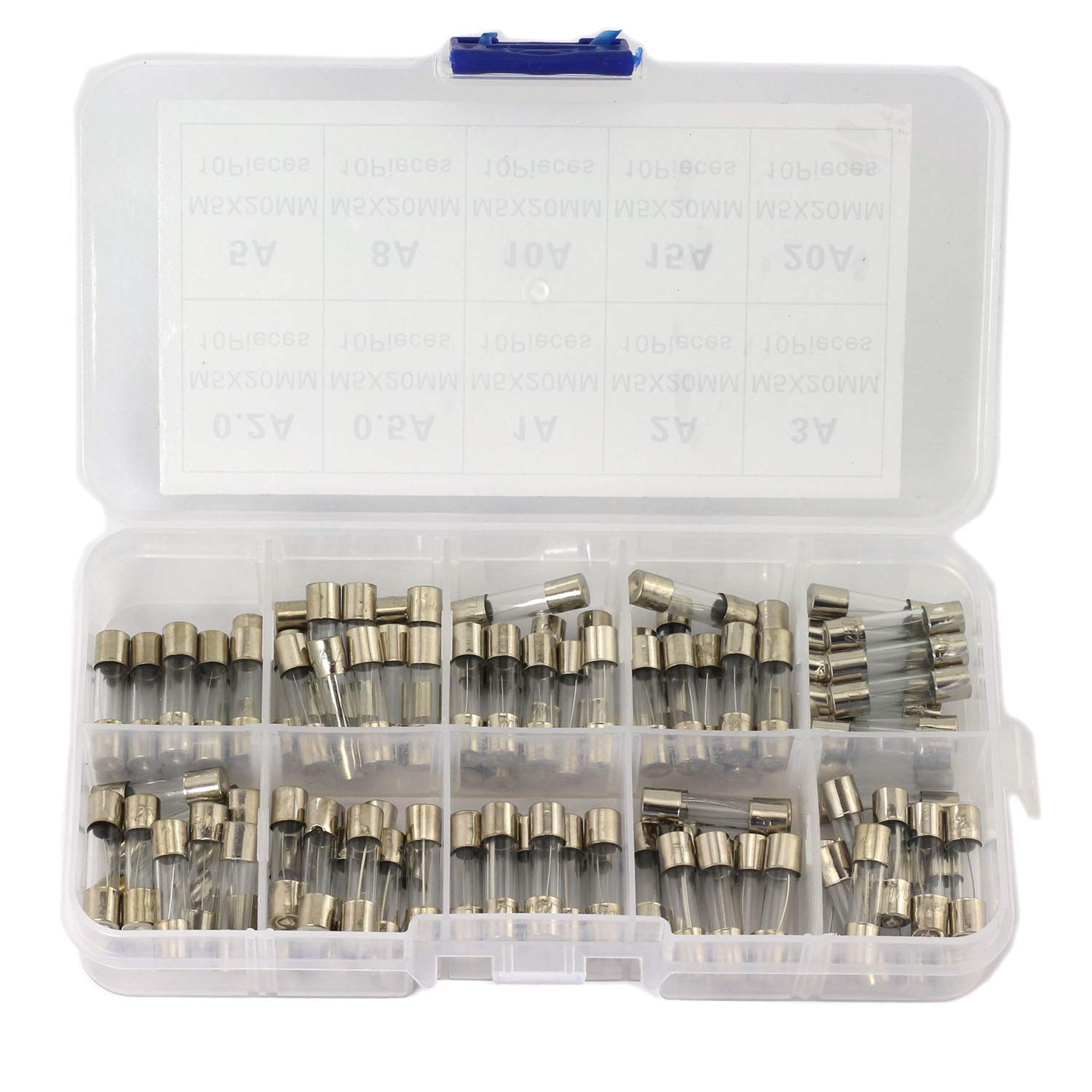 glass fuse assortment kit fast blow fuses