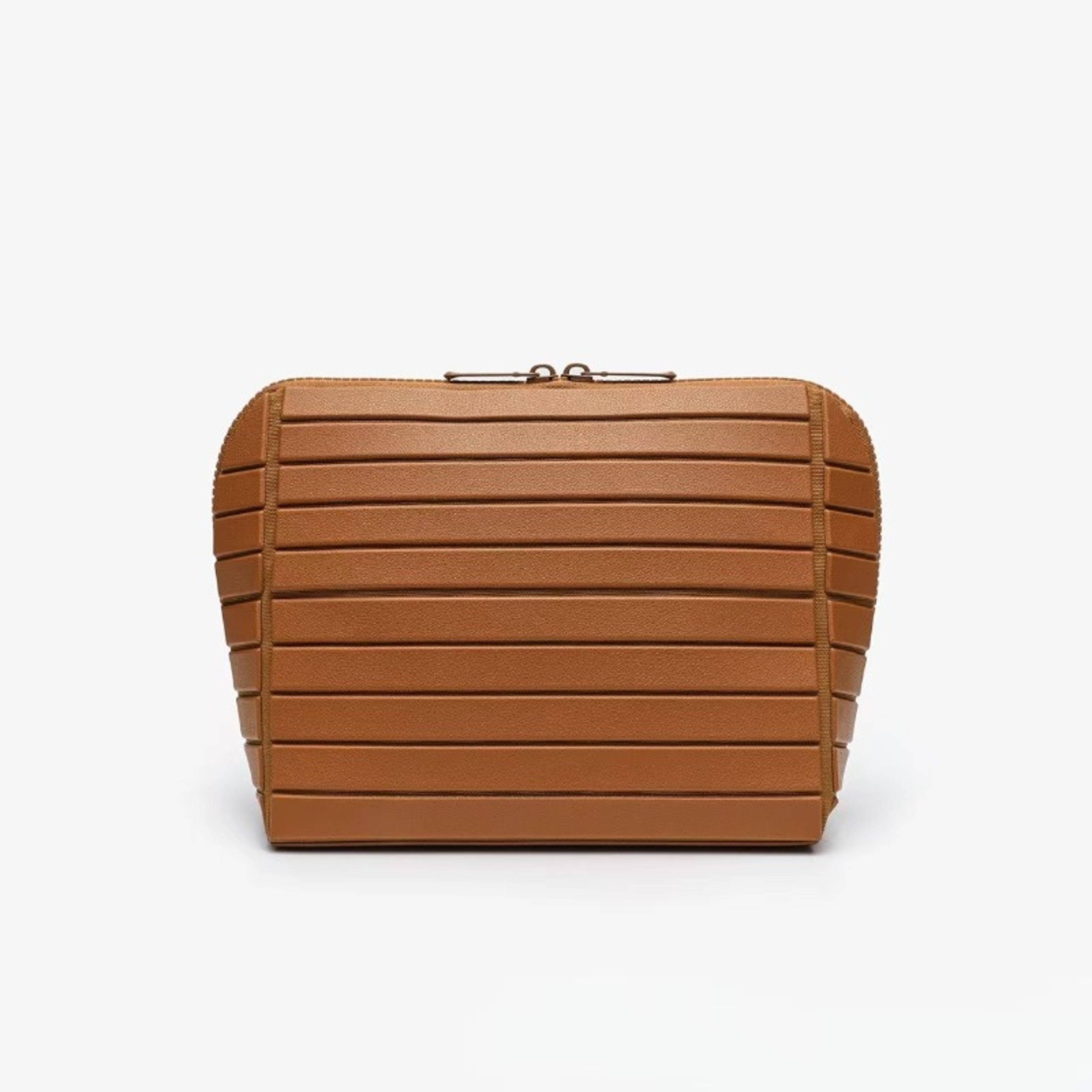 striped pvc travel toiletry bag large capacity makeup organizer and cosmetic pouch