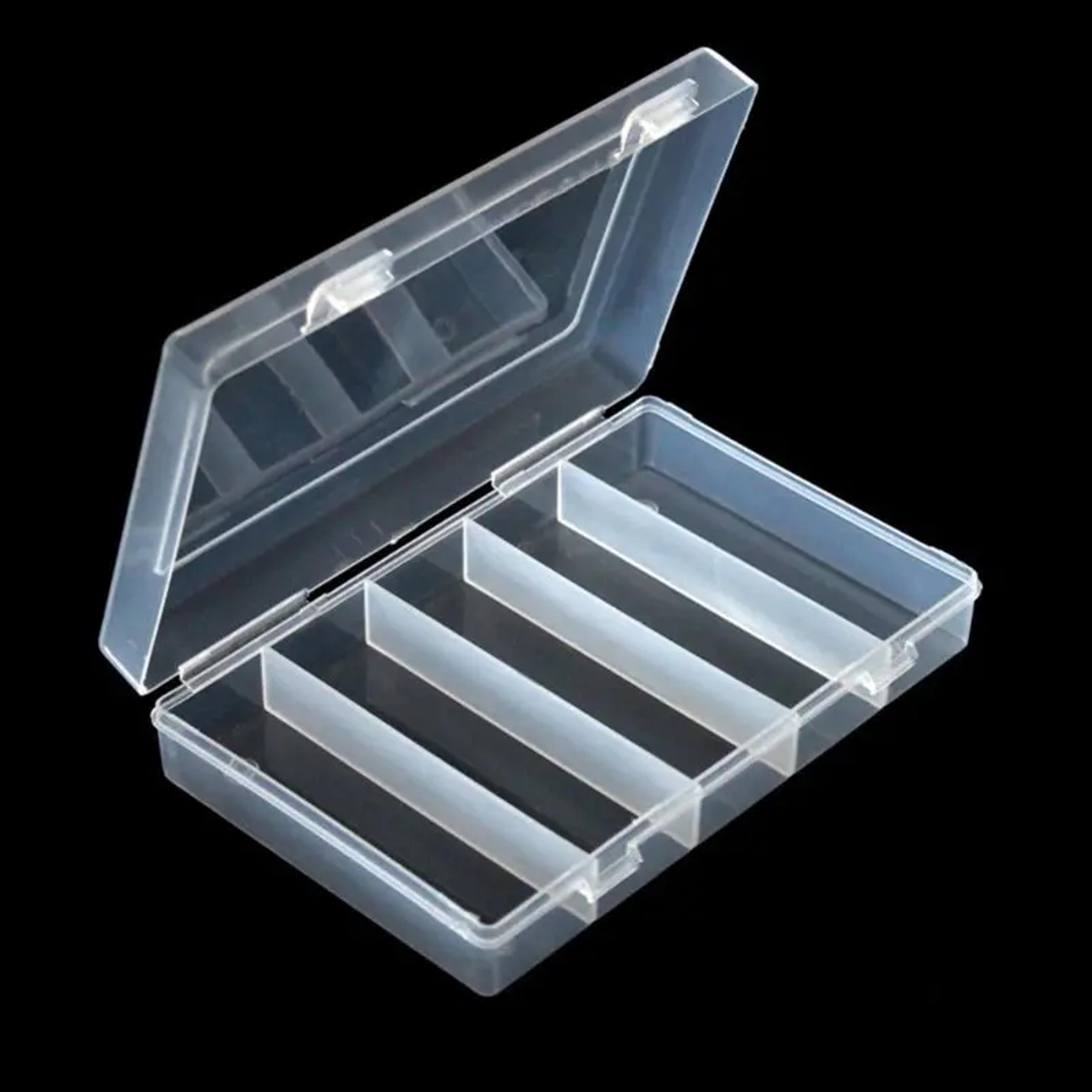 clear coin capsule storage box for 100 holders 27mm 30mm coin organizer