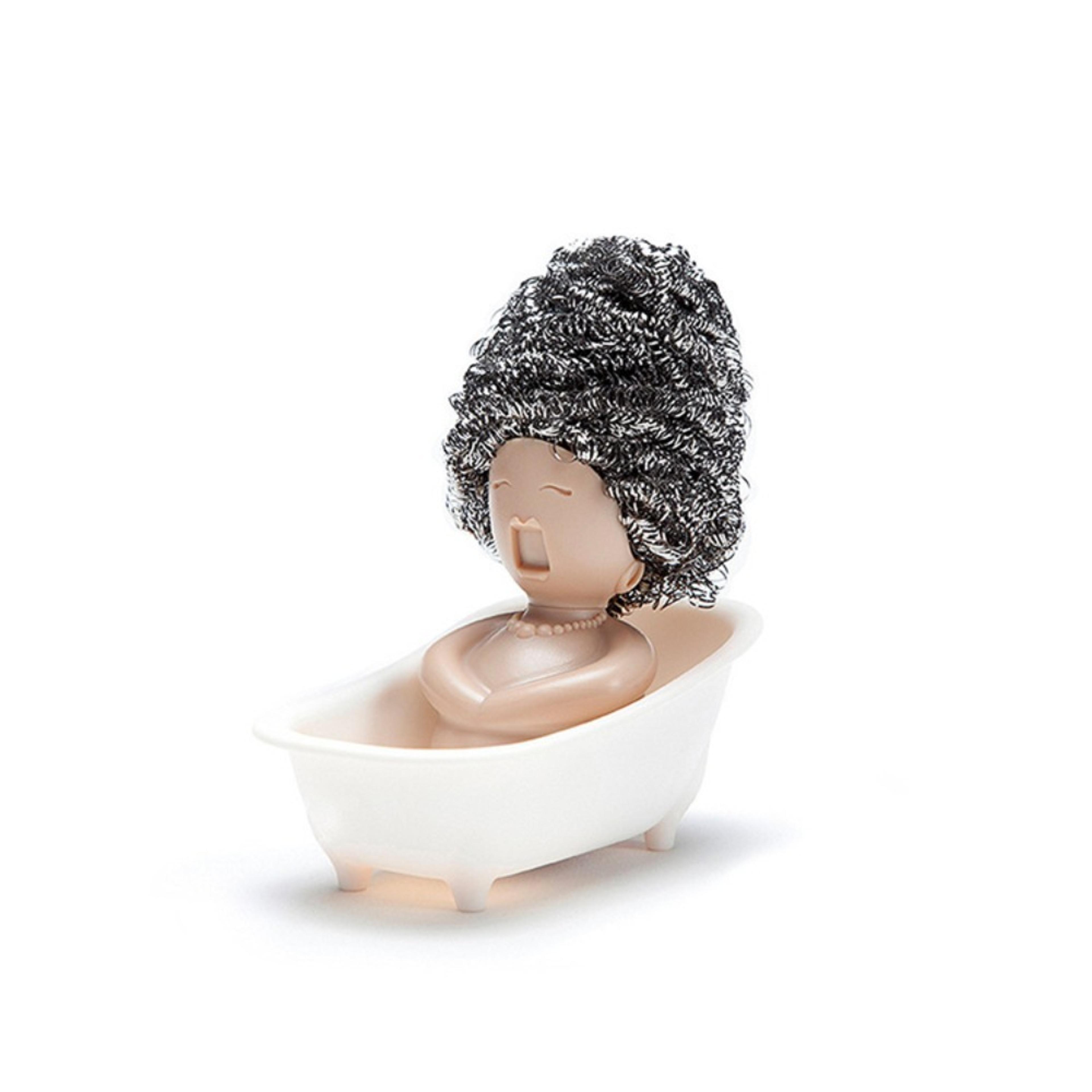 mini bathtub soap dish and sponge holder