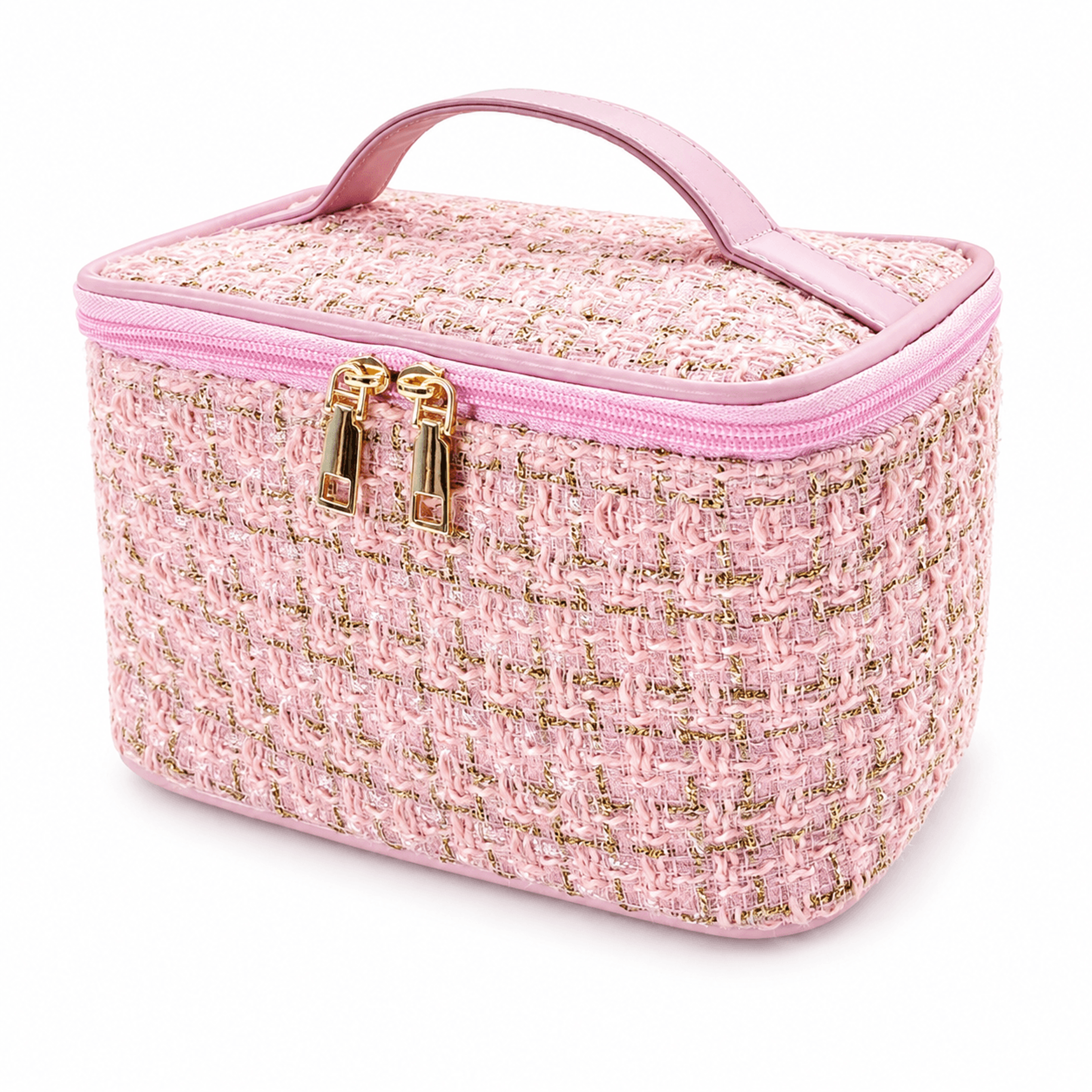 large capacity travel makeup bag portable cosmetic organizer for women