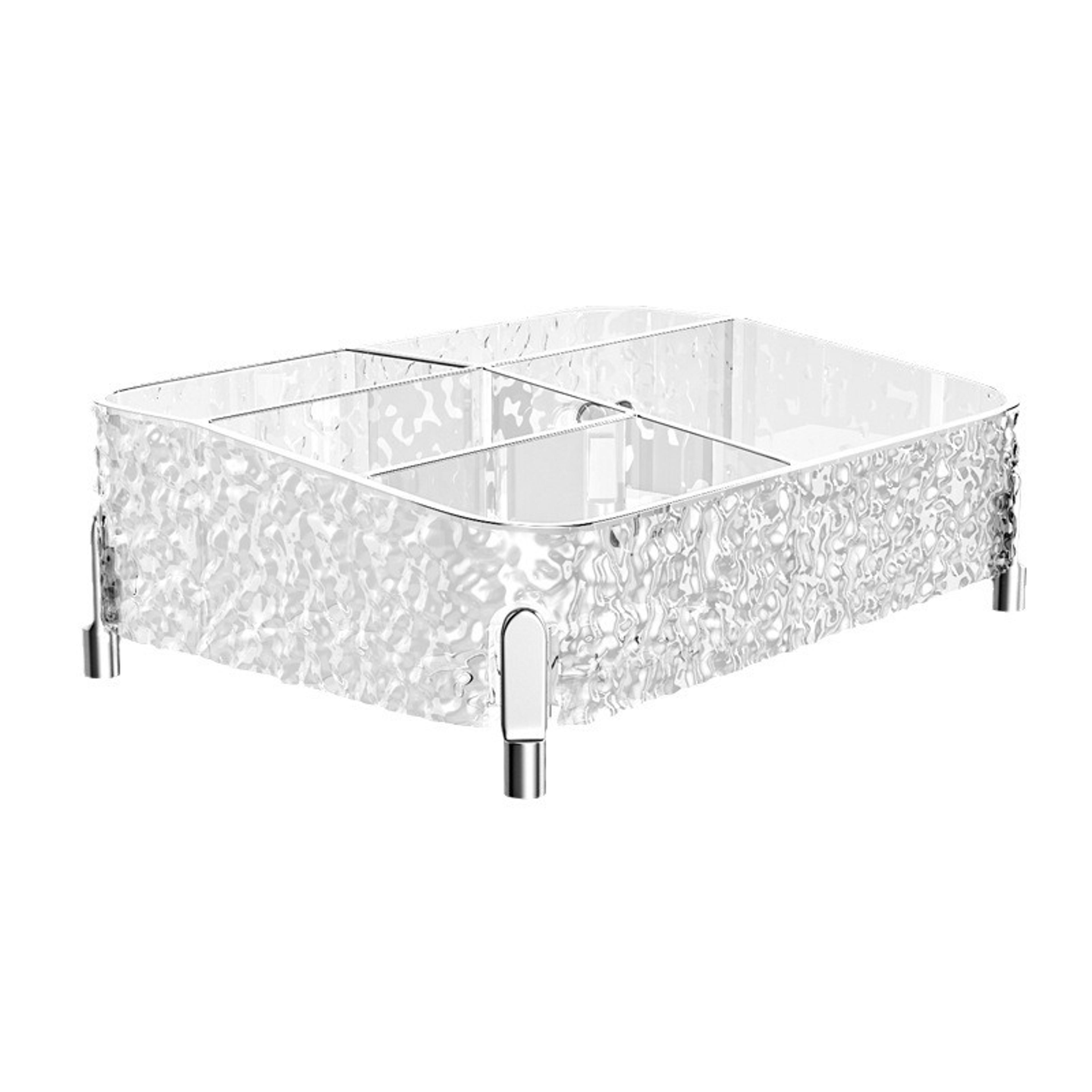 elegant pet cosmetic storage box desktop makeup and jewelry organizer