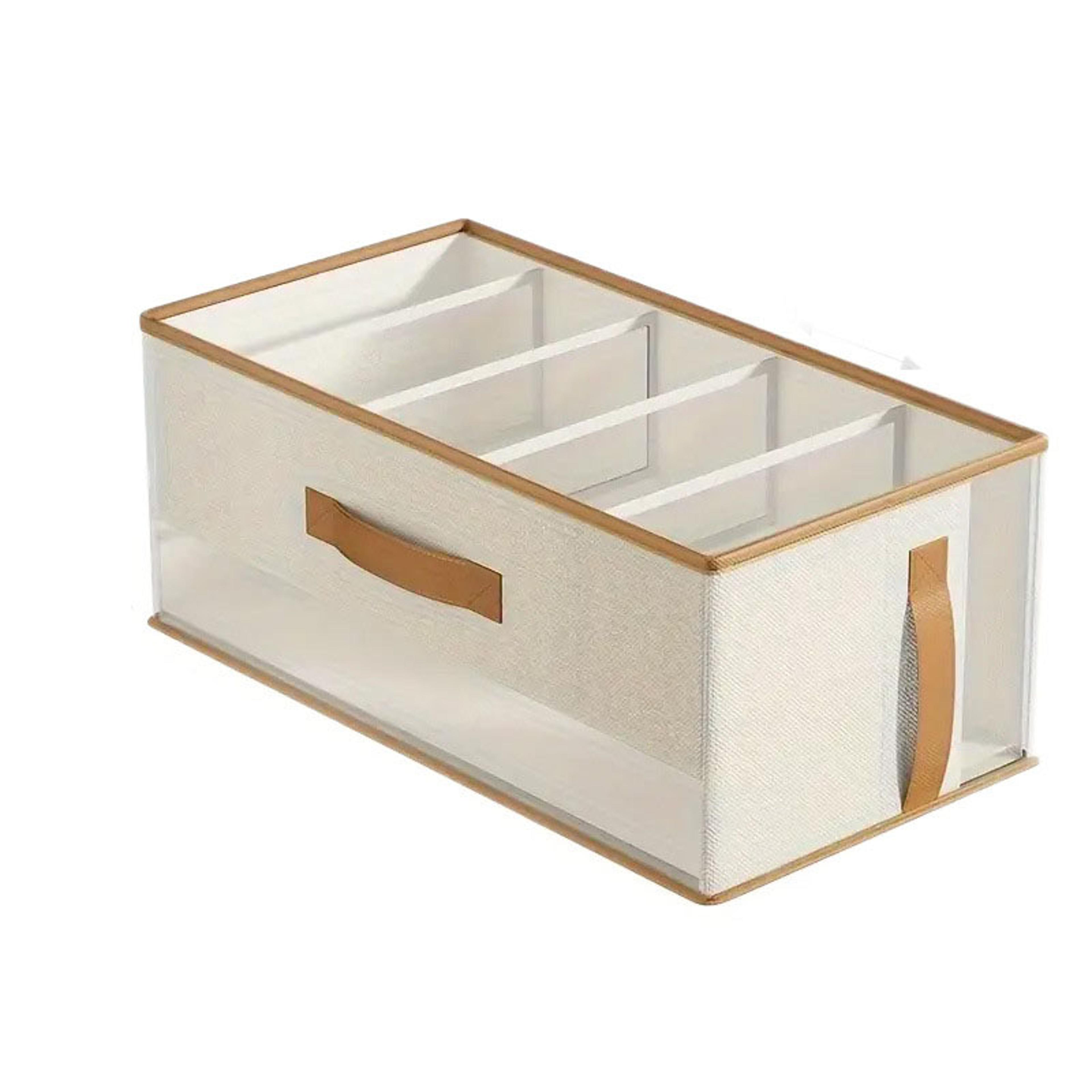 5 drawer storage organizer fabric closet organizer with handles