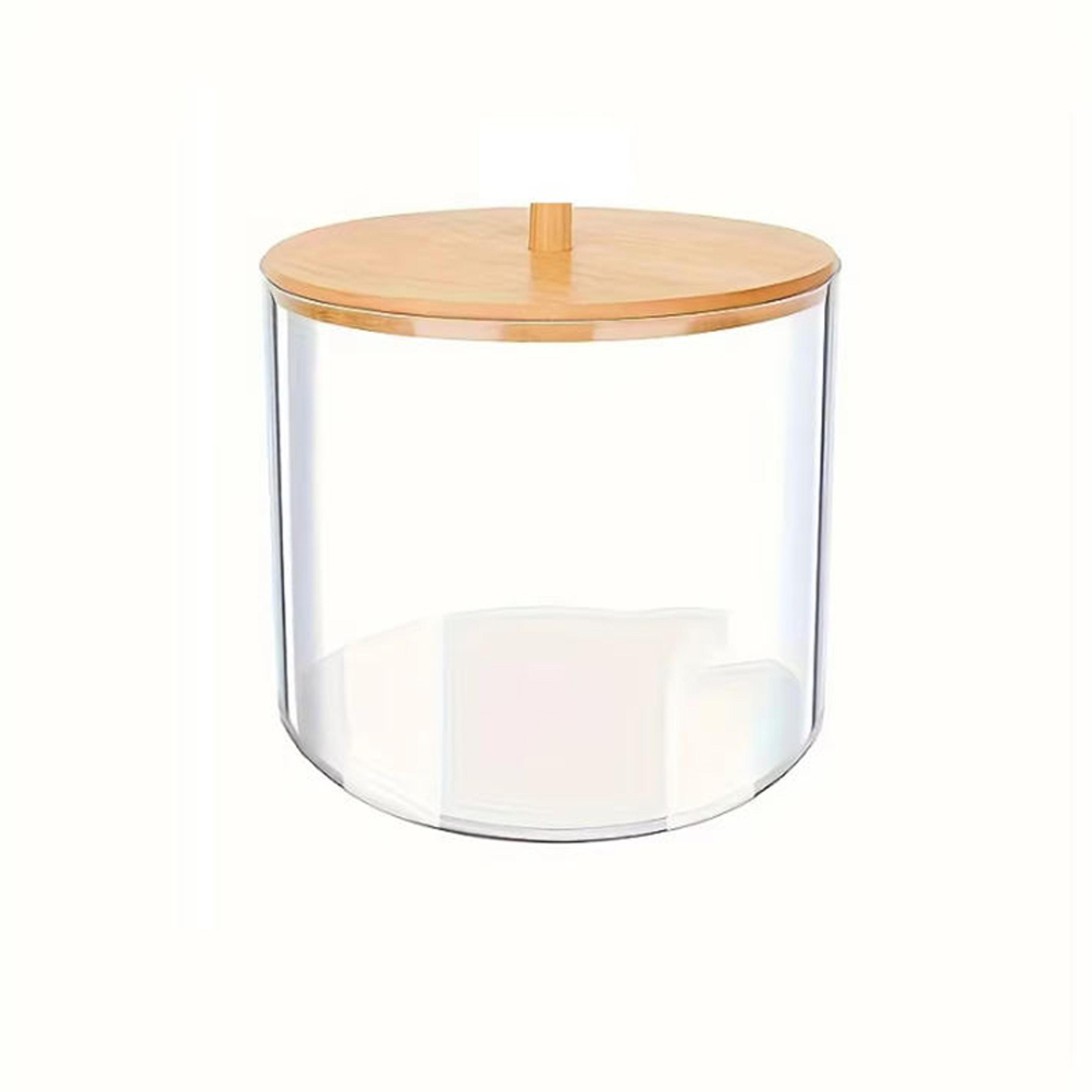 laundry pods container with scoop, detergent storage box and dryer sheet holder