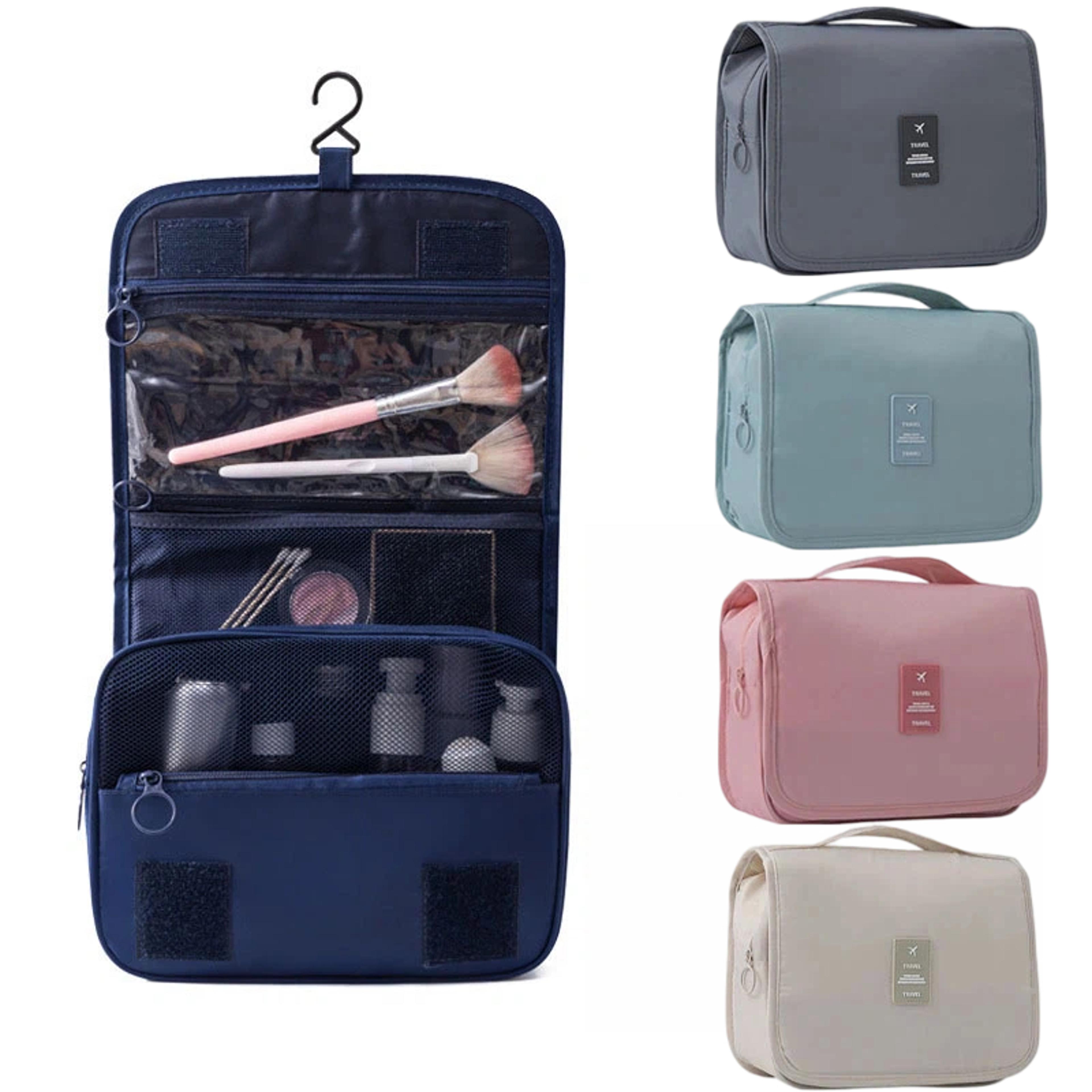 travel makeup bag hanging toiletry organizer waterproof multi pocket wash bag