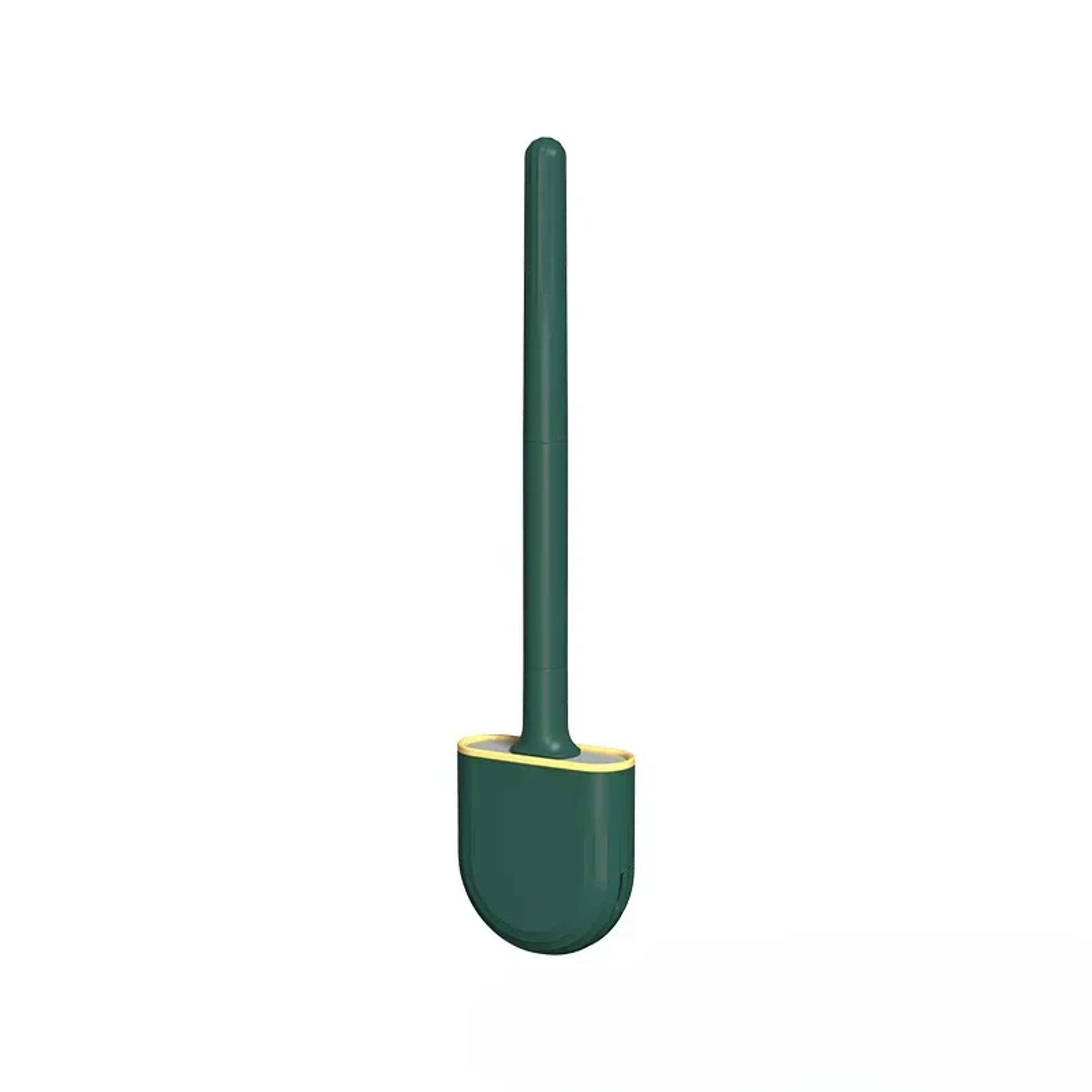 silicone toilet brush with holder wall mounted quick dry bathroom cleaner