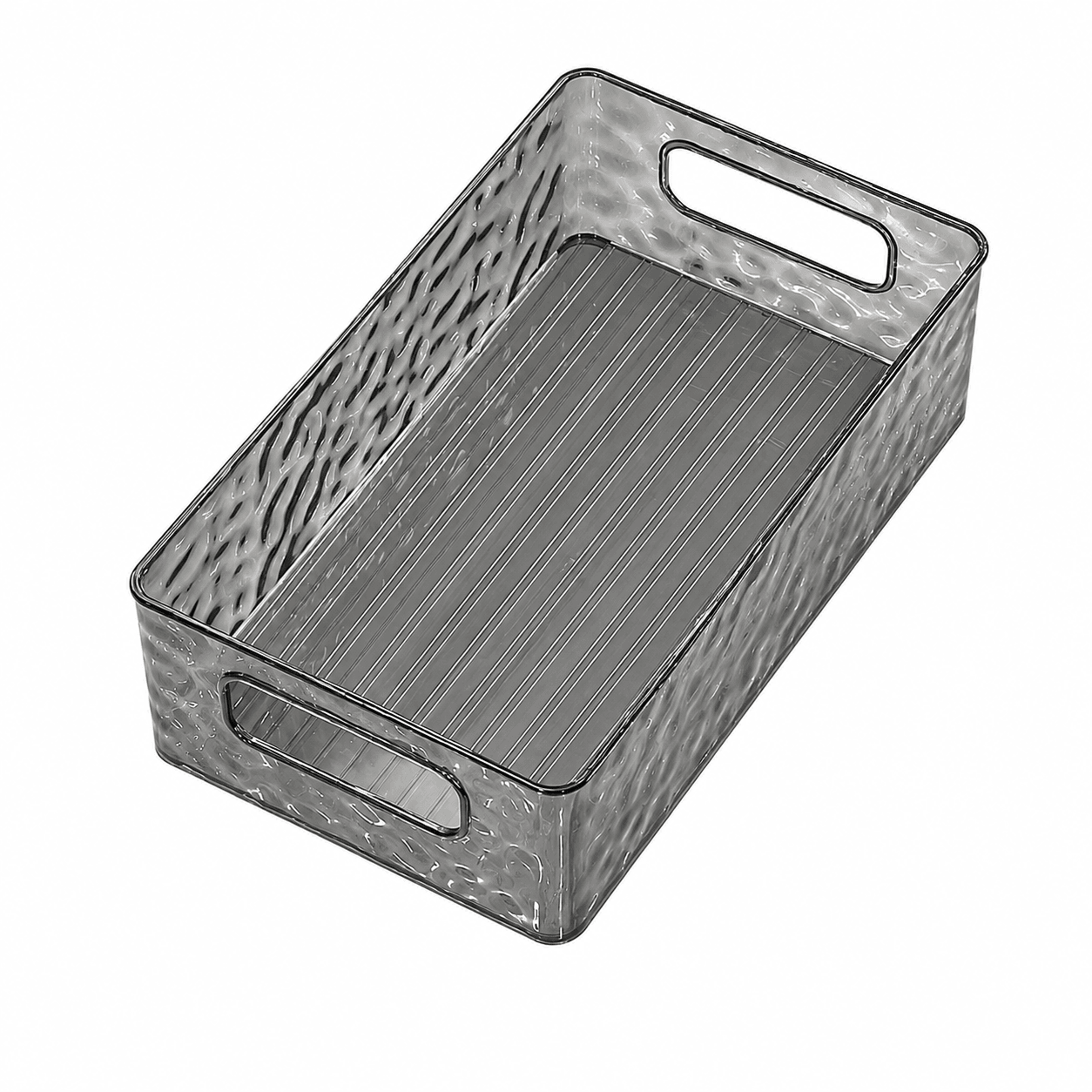stackable acrylic cosmetic organizer makeup storage box for vanity bathroom and cabinets