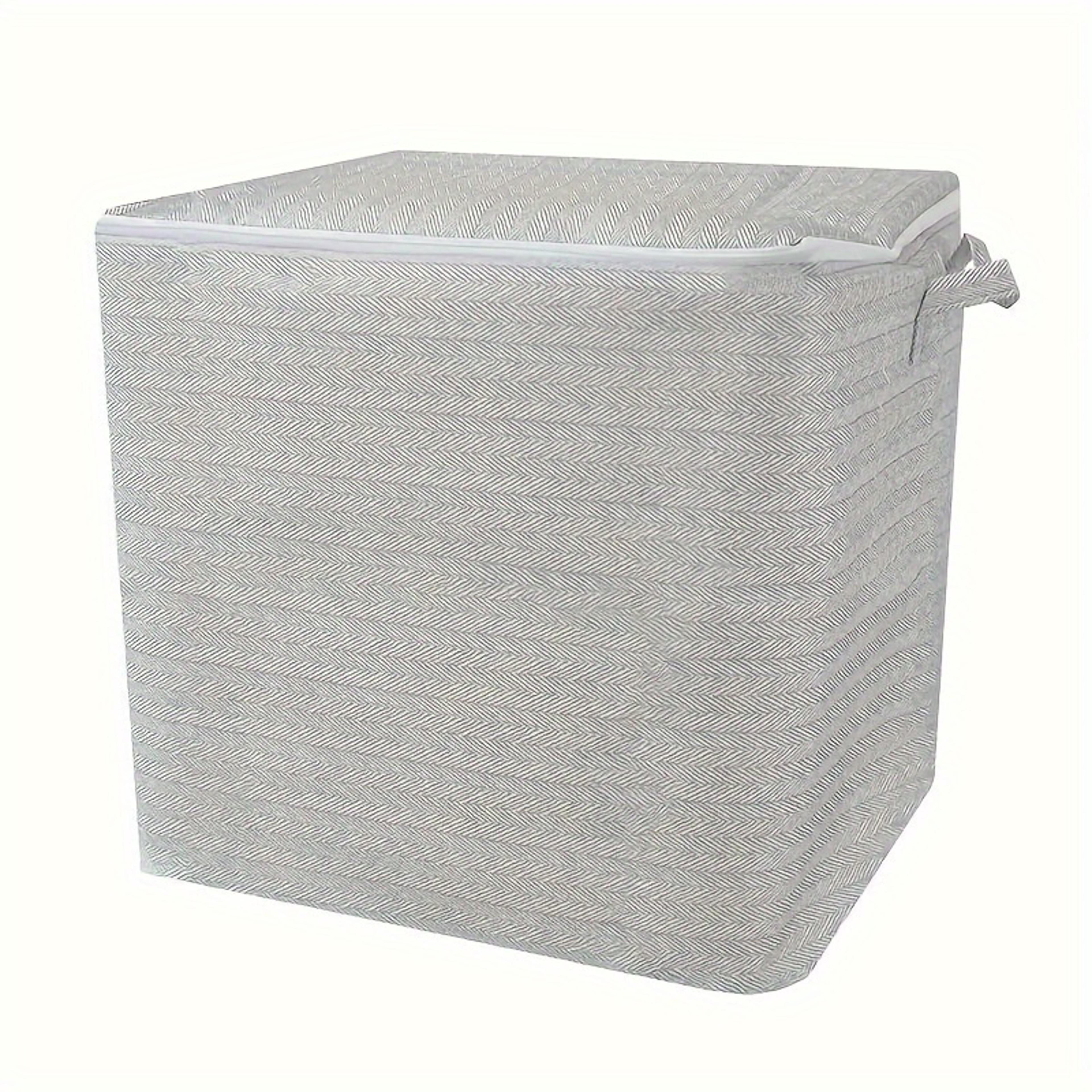extra large storage box with lid for clothes bedding and wardrobe organization