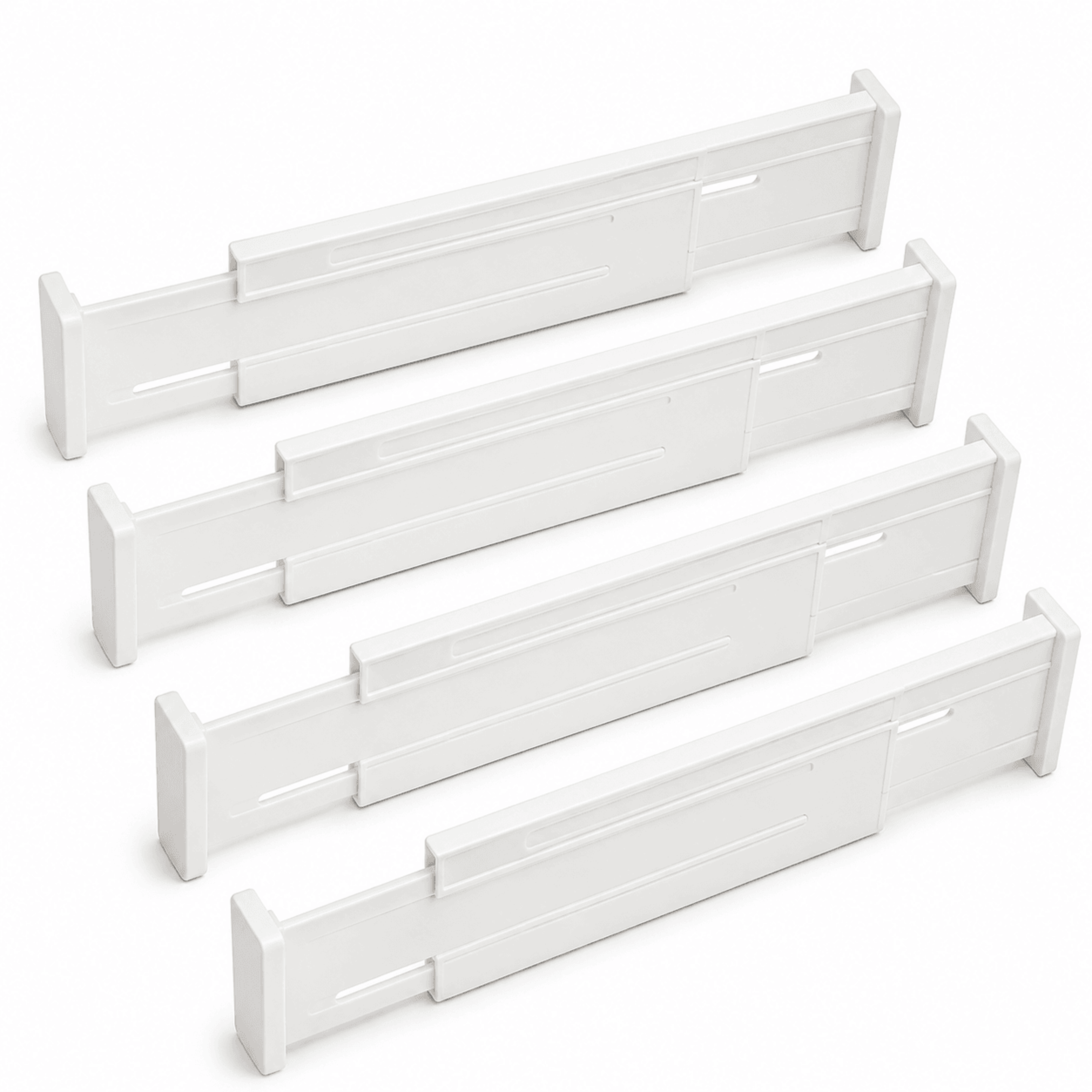 adjustable drawer organizers expandable storage dividers reusable easy install