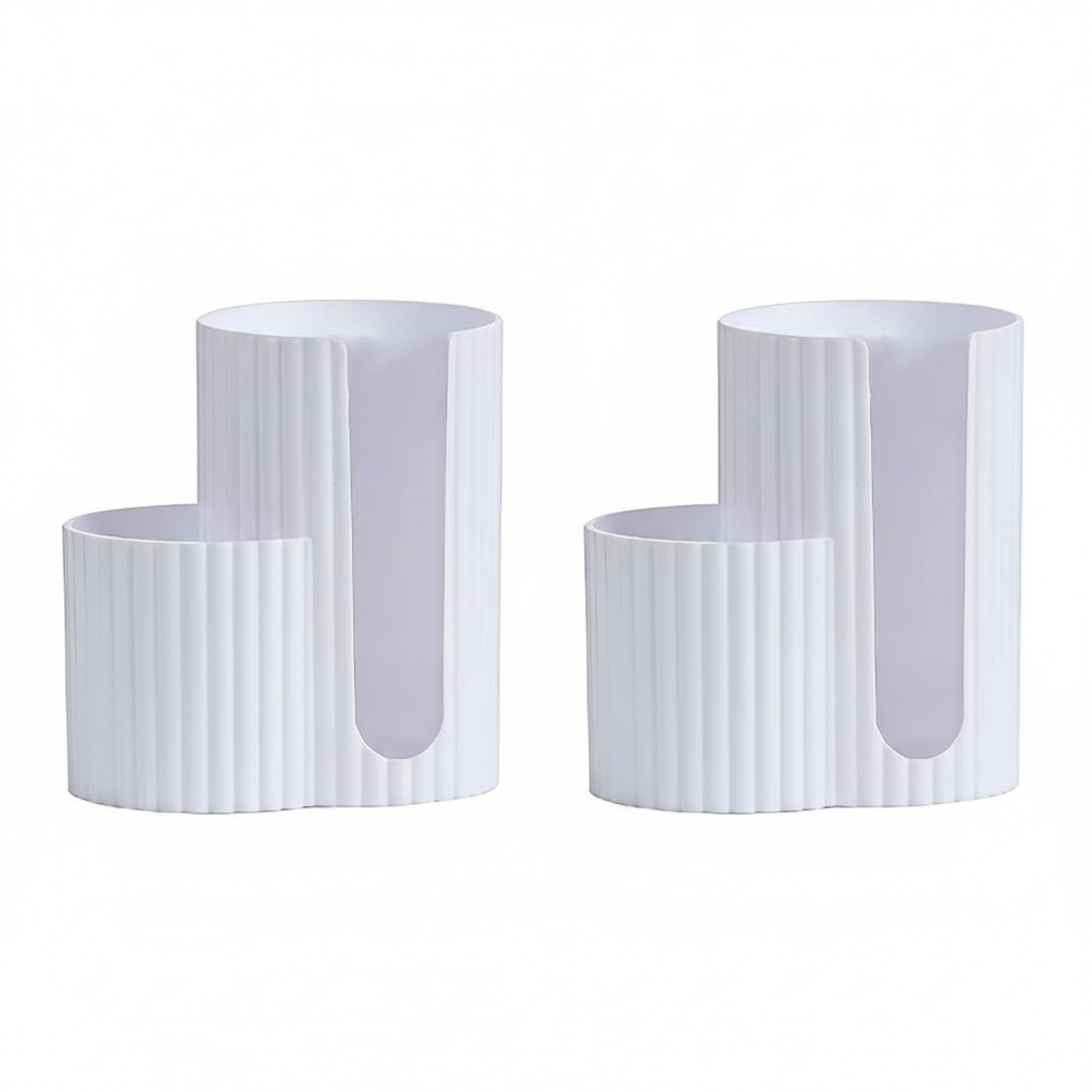 cotton swab holder makeup pad storage box desktop vanity organizer