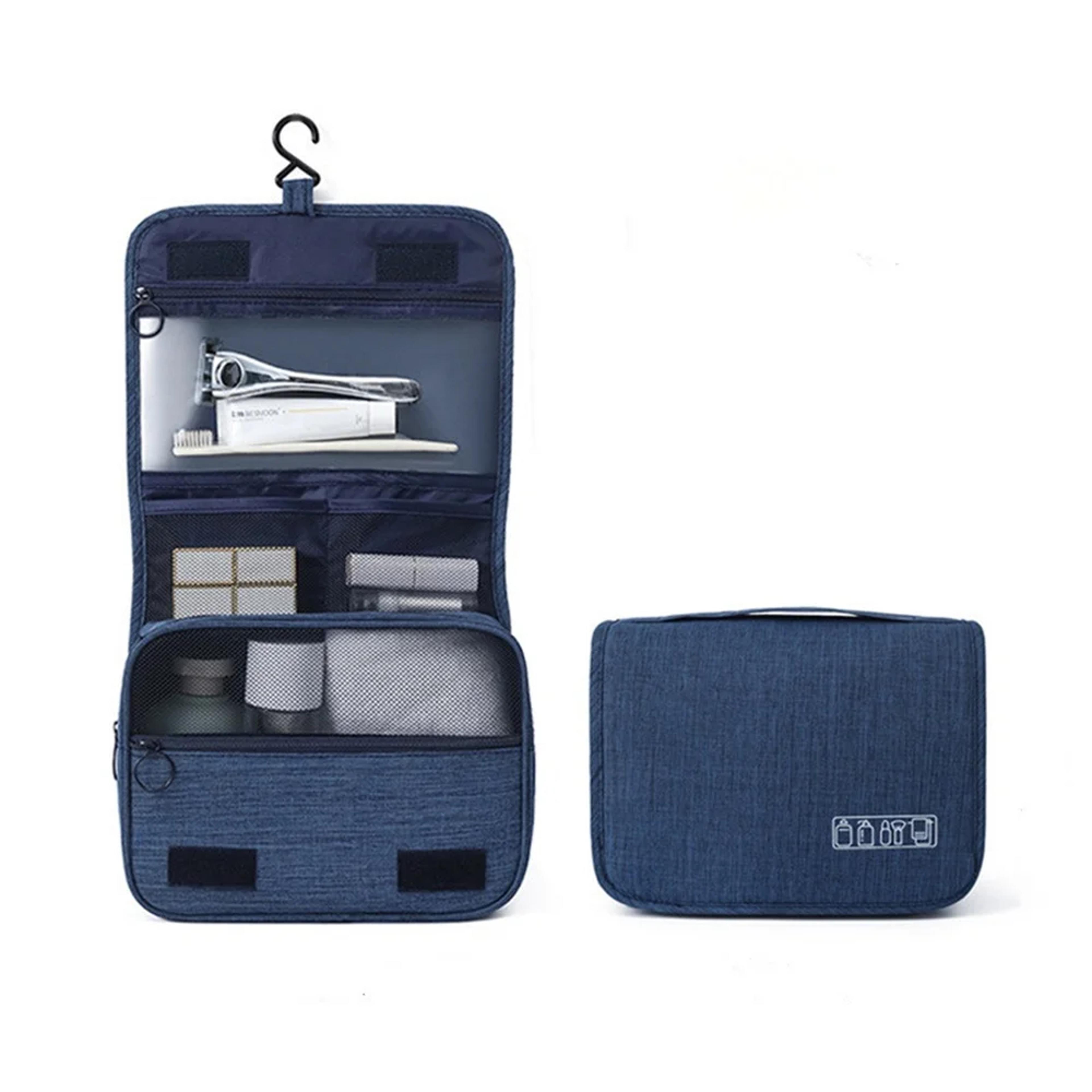 large capacity hanging toiletry bag waterproof travel cosmetic organizer for men women