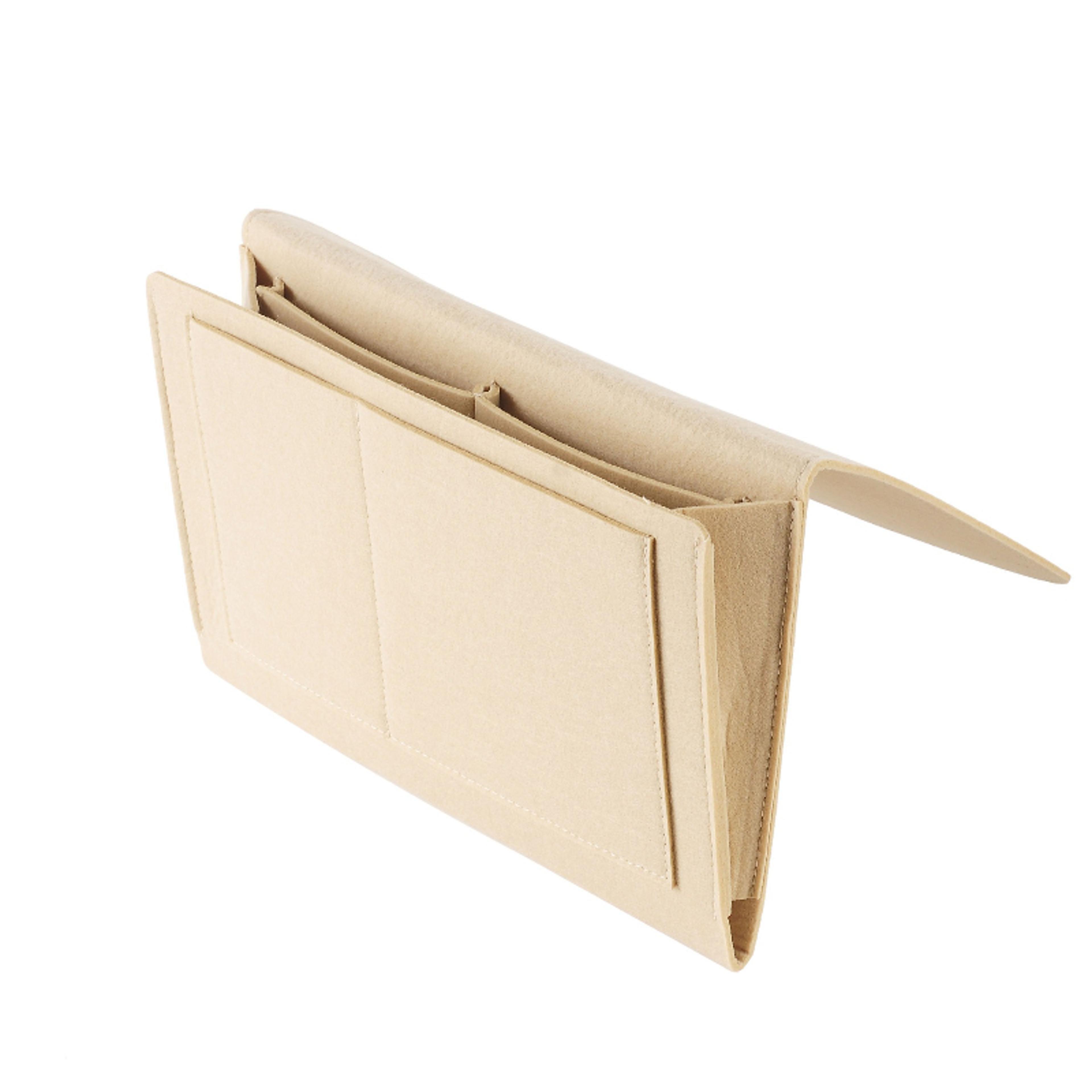 felt bedside caddy hanging storage bag bed storage organizer for phone books and remotes