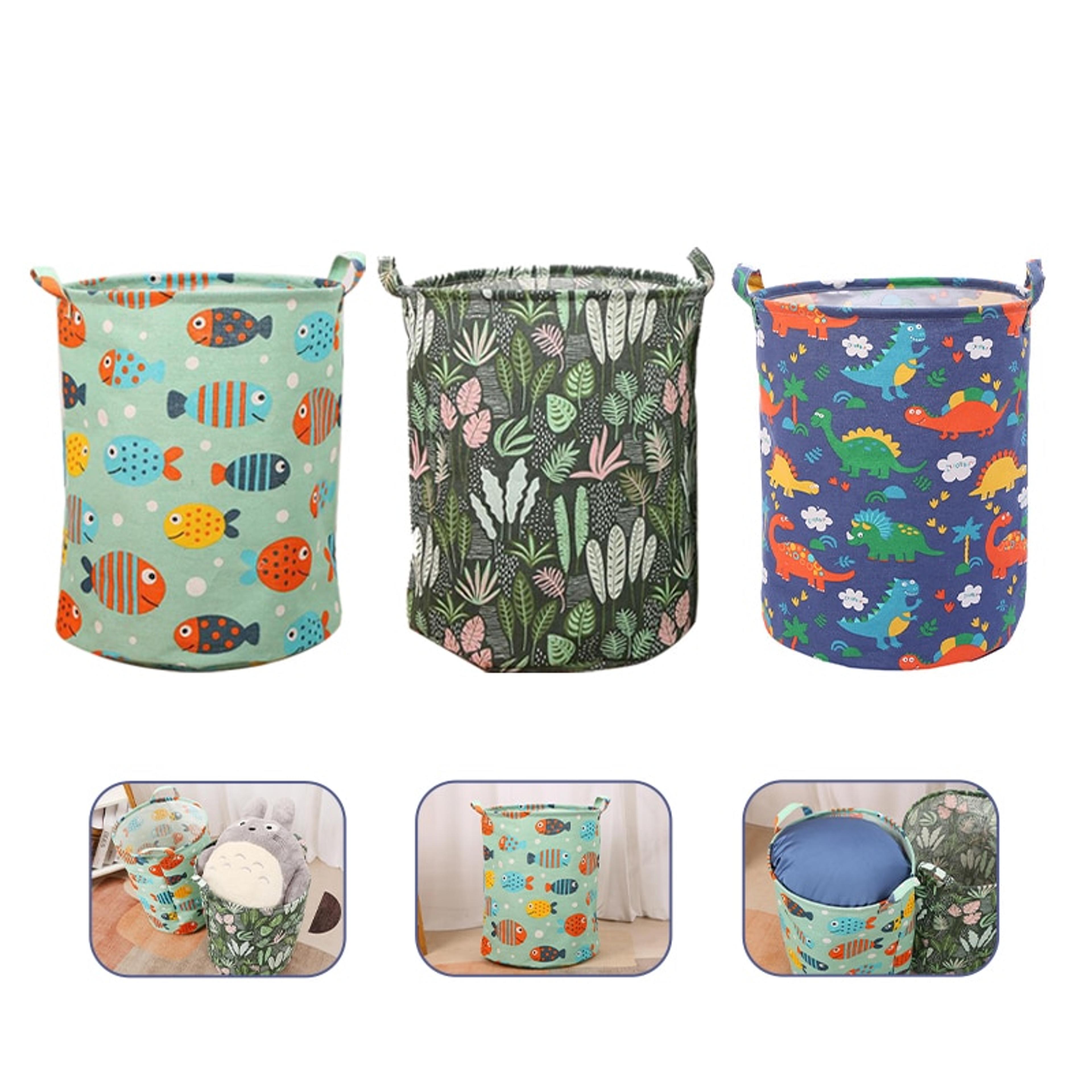 foldable laundry basket large capacity waterproof laundry hamper for clothes toys and home storage