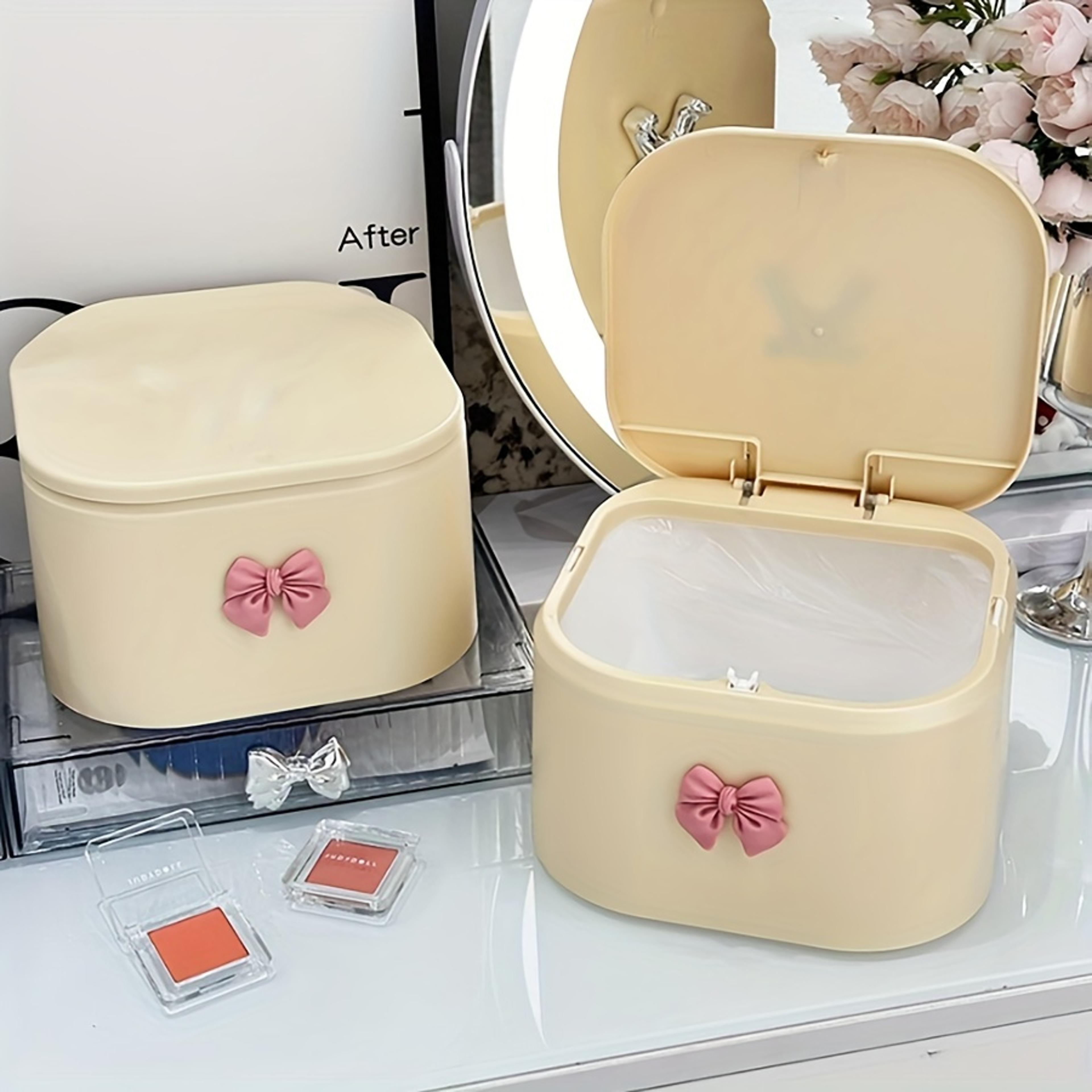 clear hair accessories organizer for girls hair tie bow and headband storage