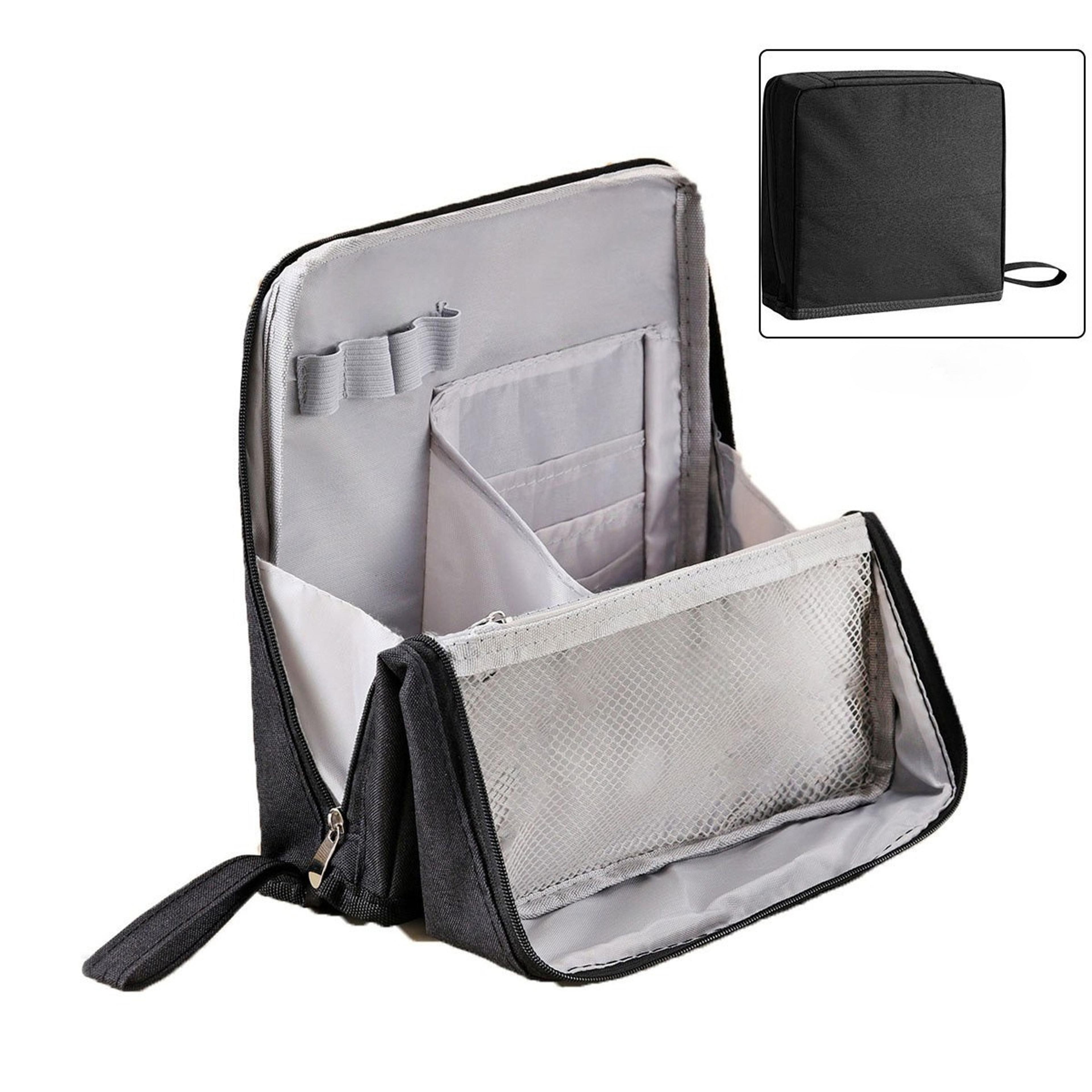 standing pencil case large capacity desktop organizer pouch for school and makeup