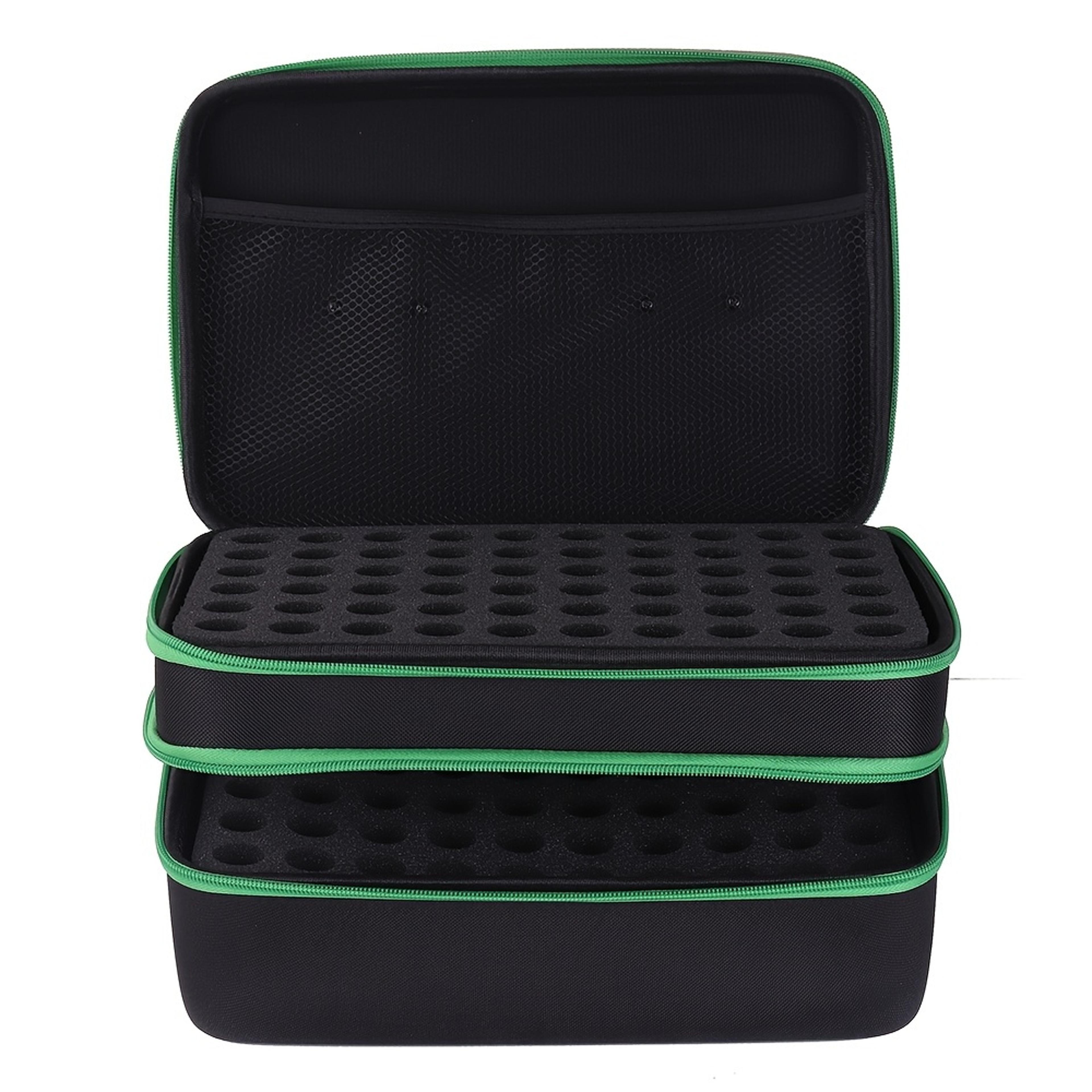180 grid diamond painting storage case portable craft organizer with zipper pouch