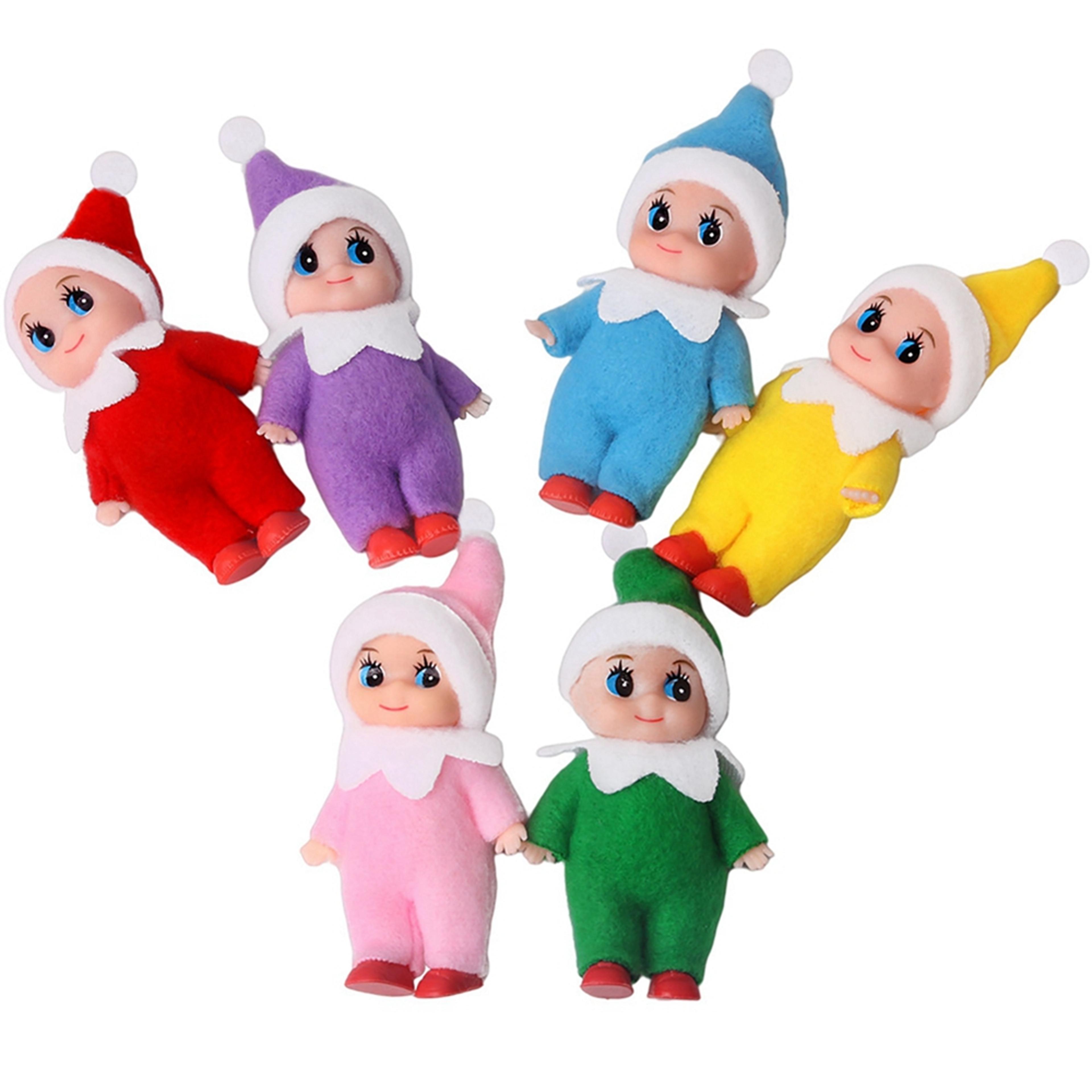 naughty christmas elf doll poseable holiday decoration and stocking stuffer