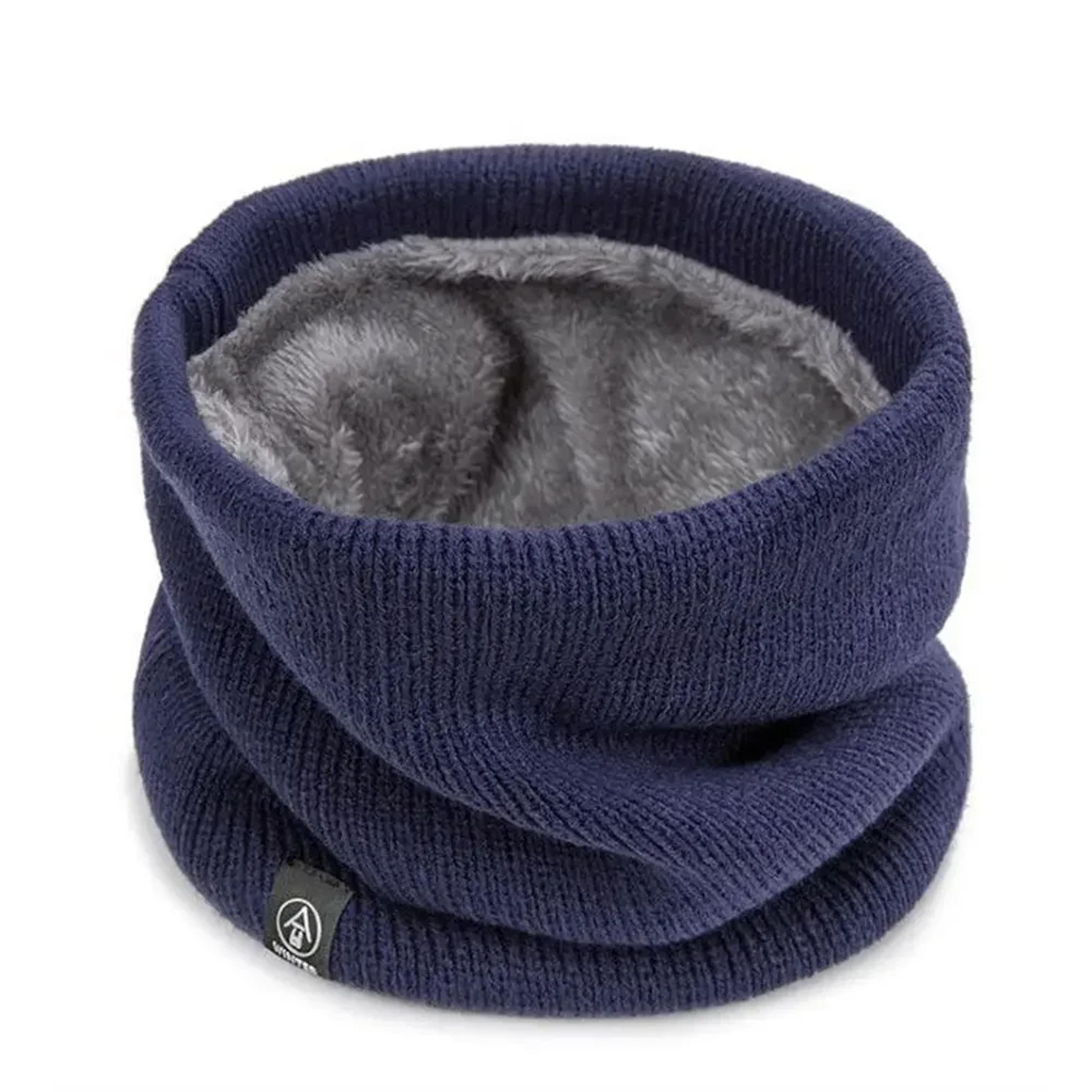 soft knitted winter neck warmer and face cover for men and women