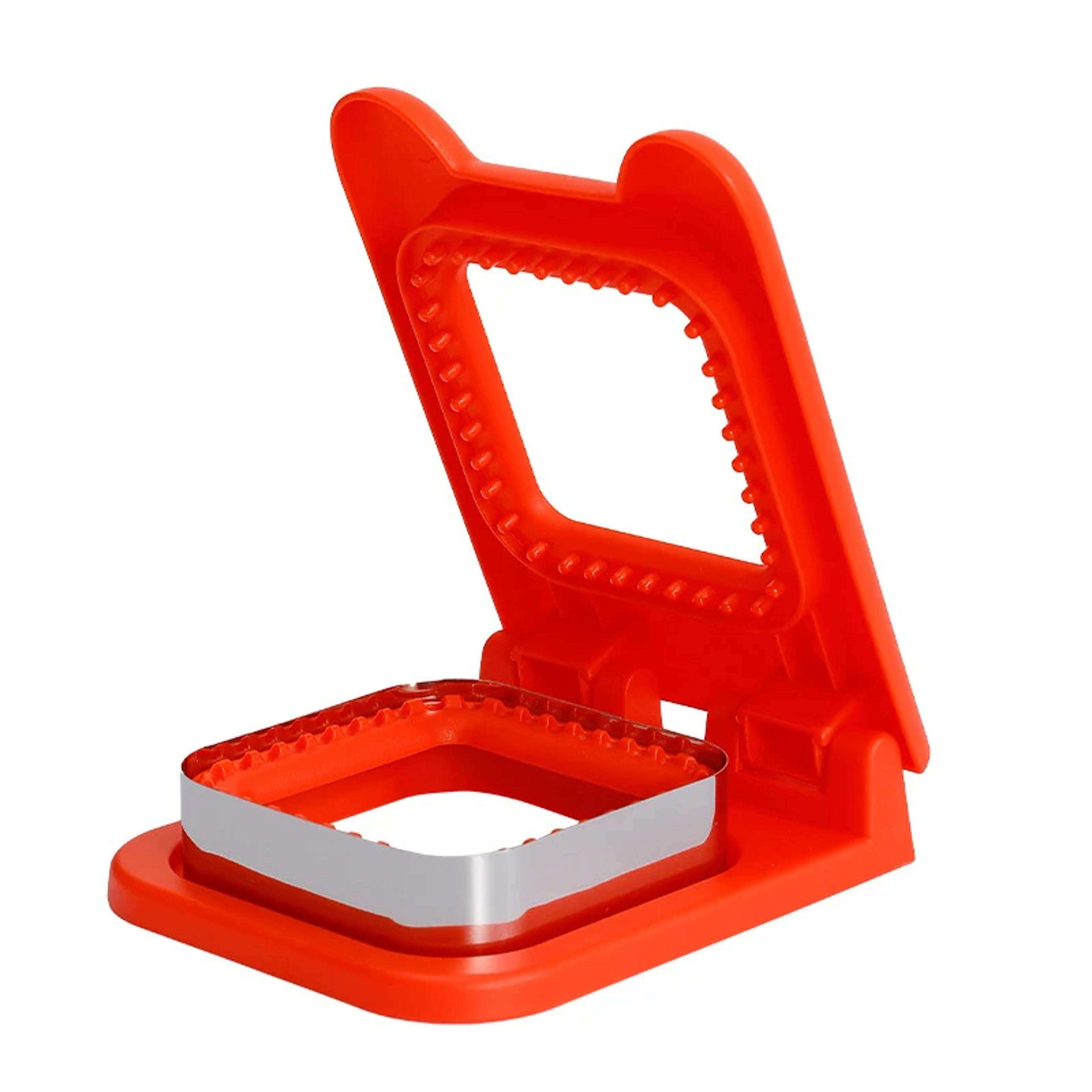 kids sandwich cutter and sealer stainless steel pocket sandwich maker
