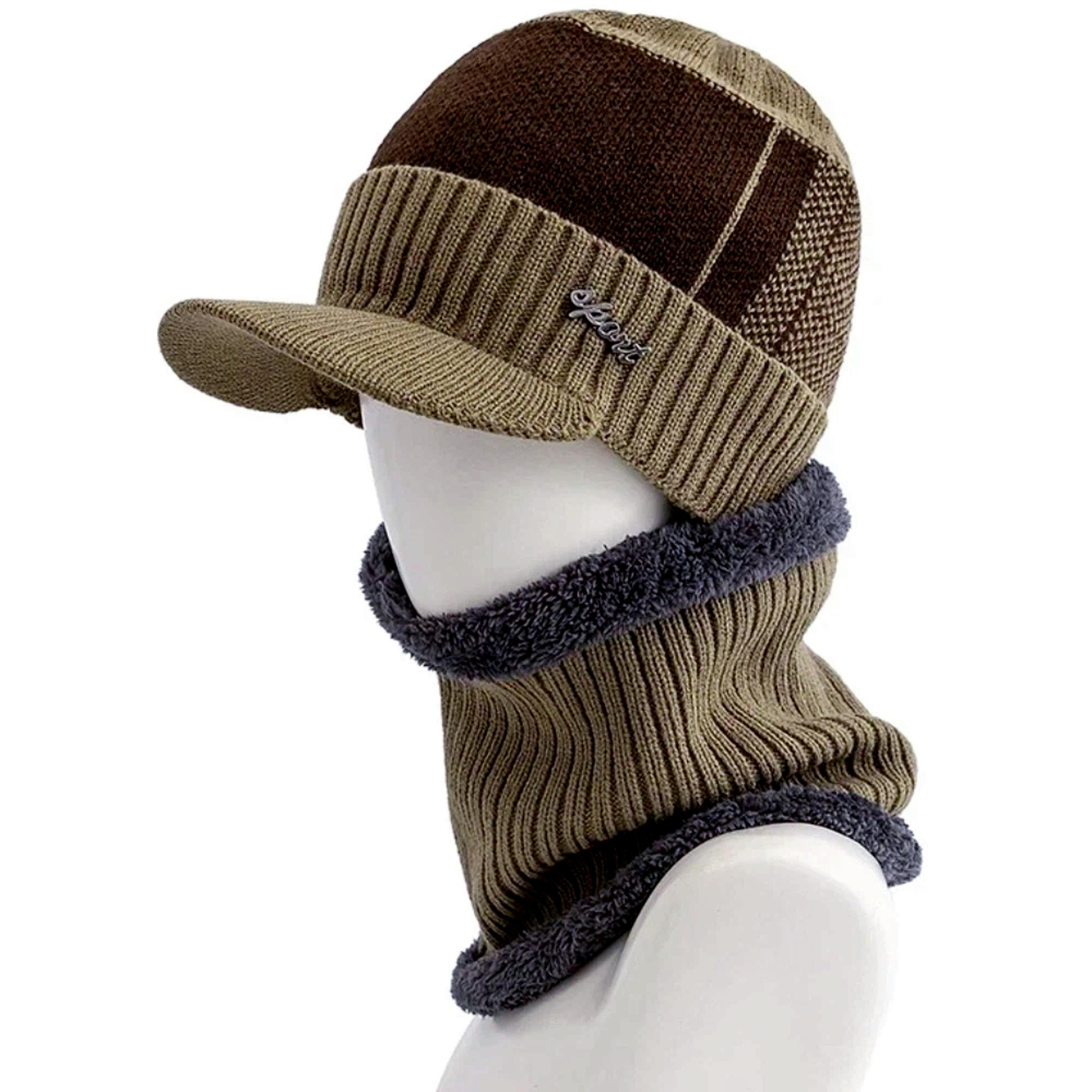 arctic shield plush fur lined men's winter hat with ear flaps