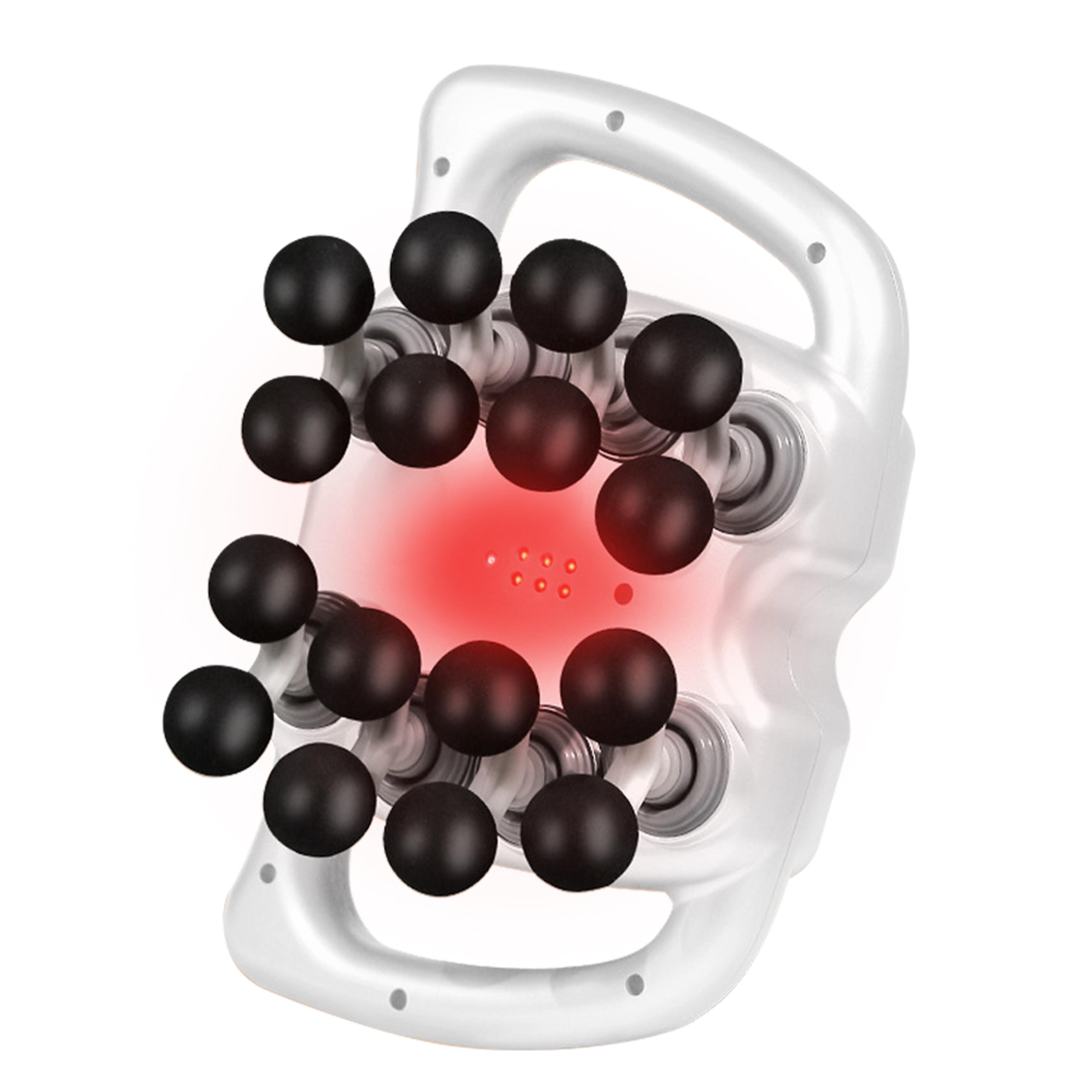 16 head deep tissue massage gun for full body muscle recovery