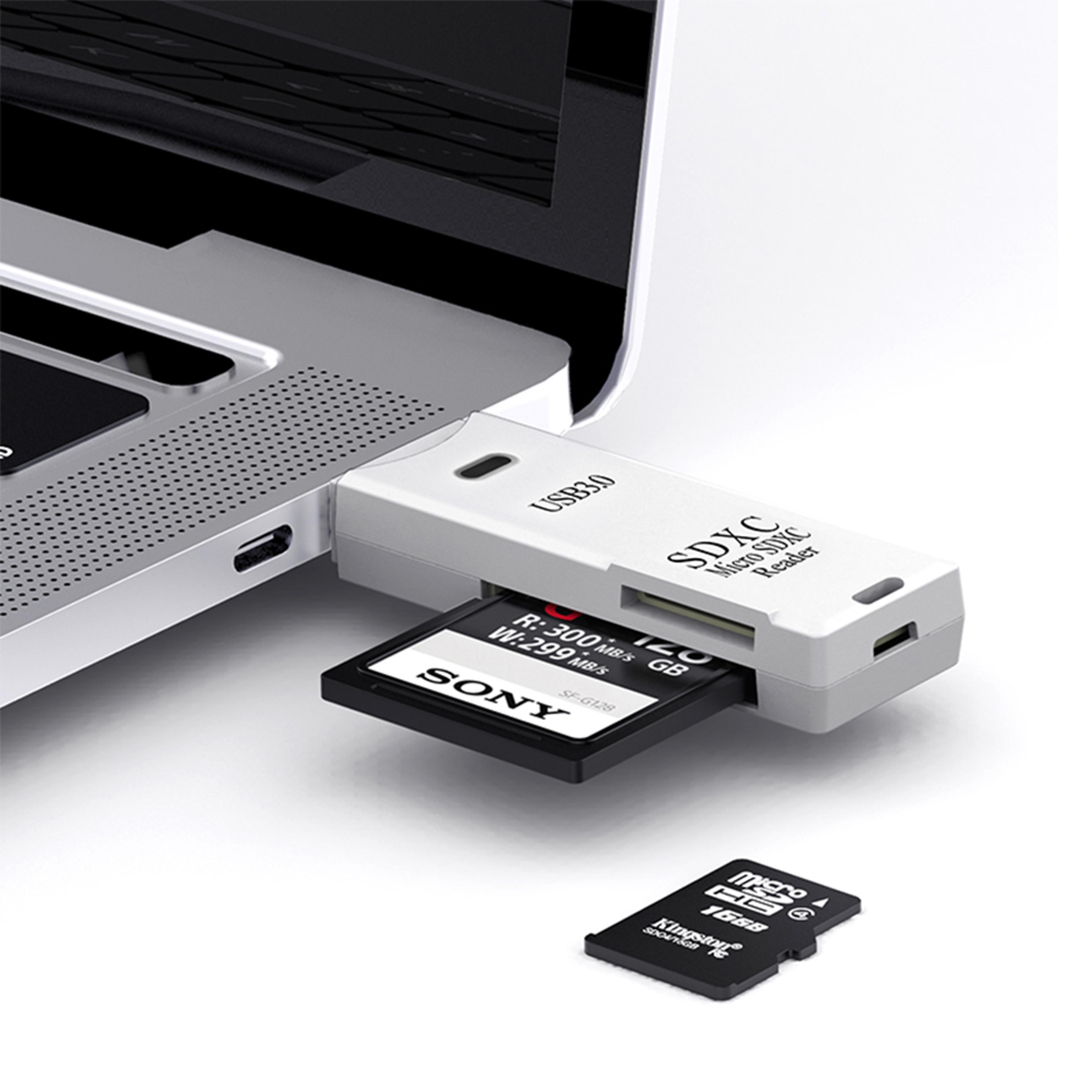 card reader high speed sd and micro sd memory card adapter