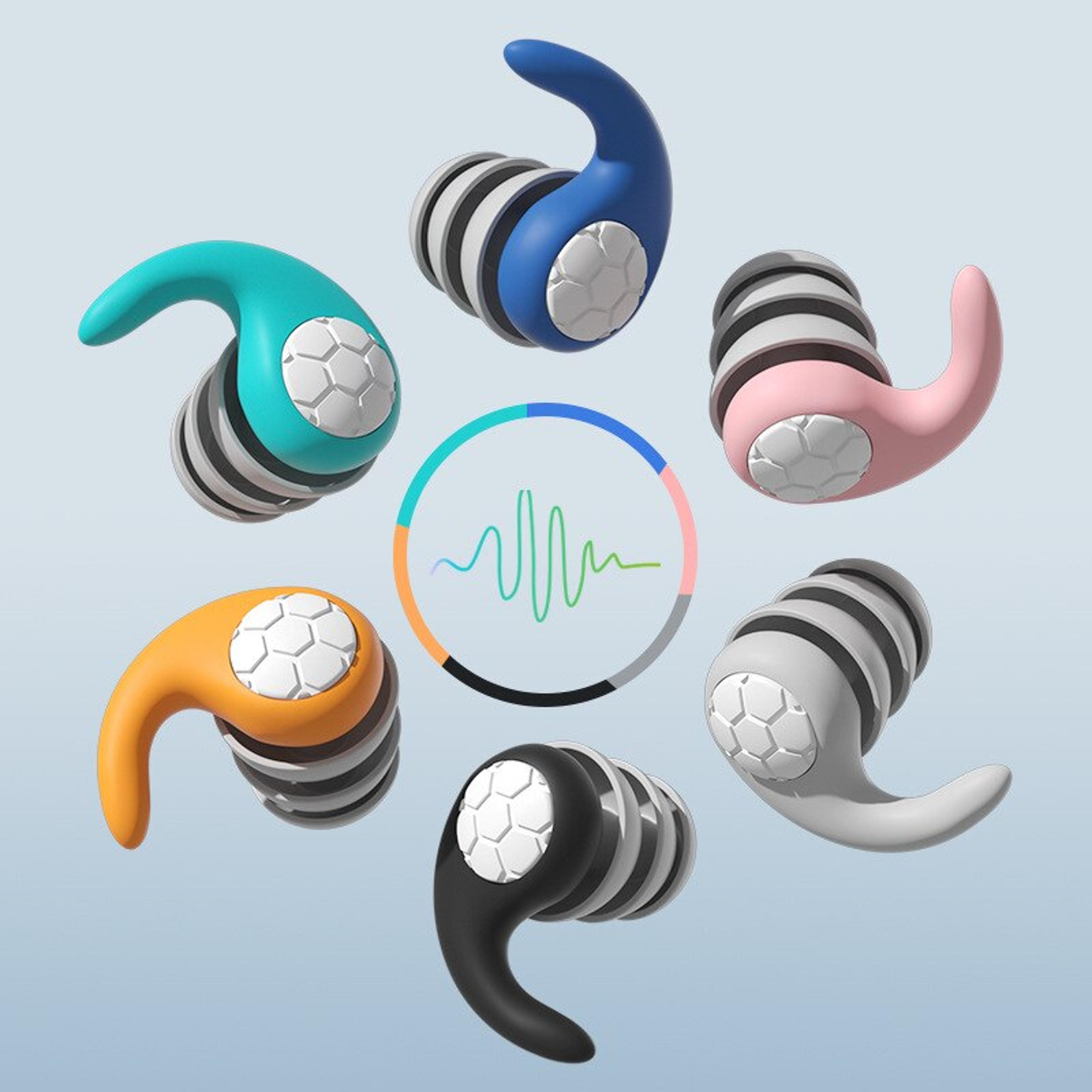 silicone noise cancelling earplugs for sleep swimming and waterproof noise reduction