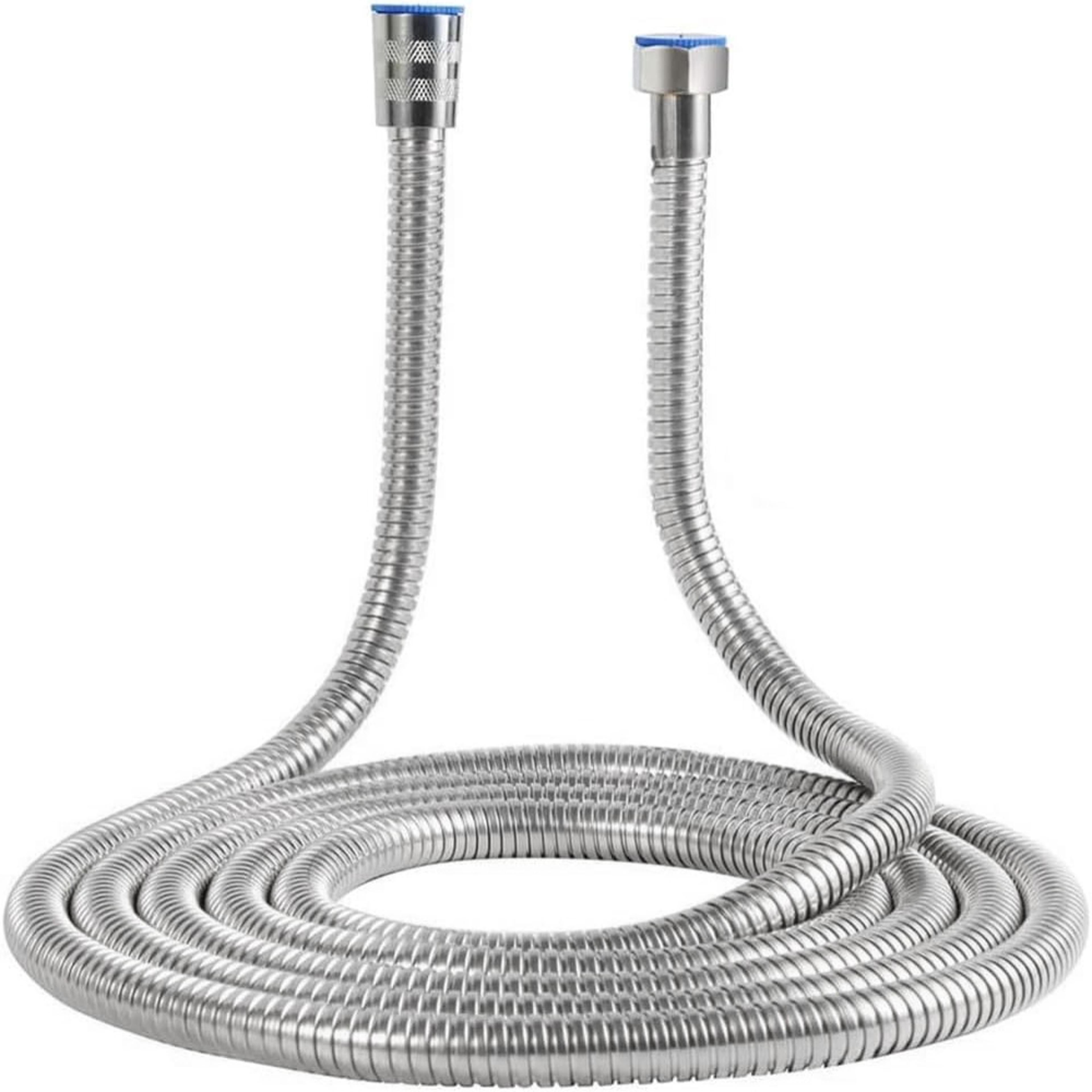 flexible stainless steel shower hose anti twist high pressure shower head extension