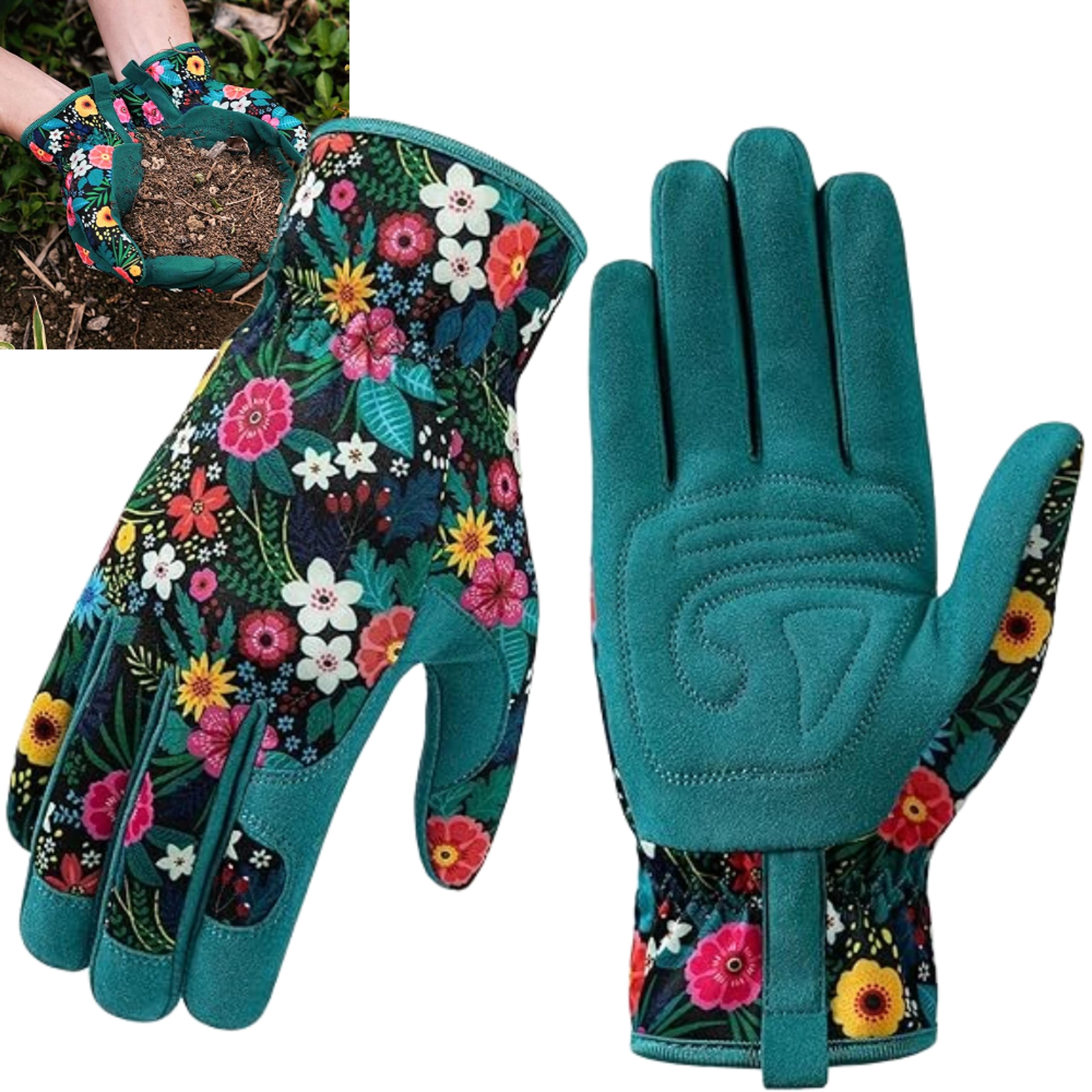 womens thorn proof gardening gloves with grip breathable puncture resistant work gloves