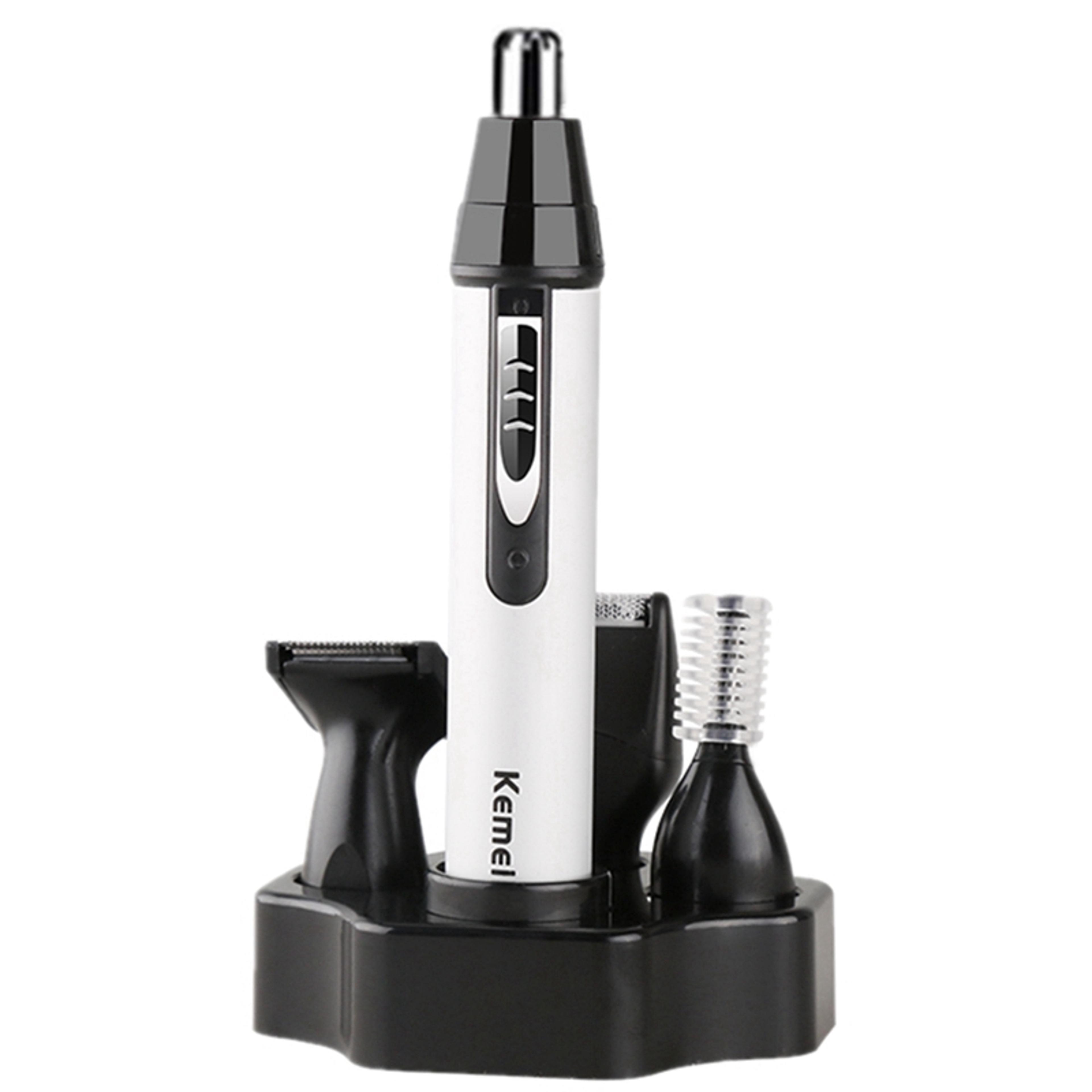 precision rechargeable grooming kit with nose ear hair trimmer for men