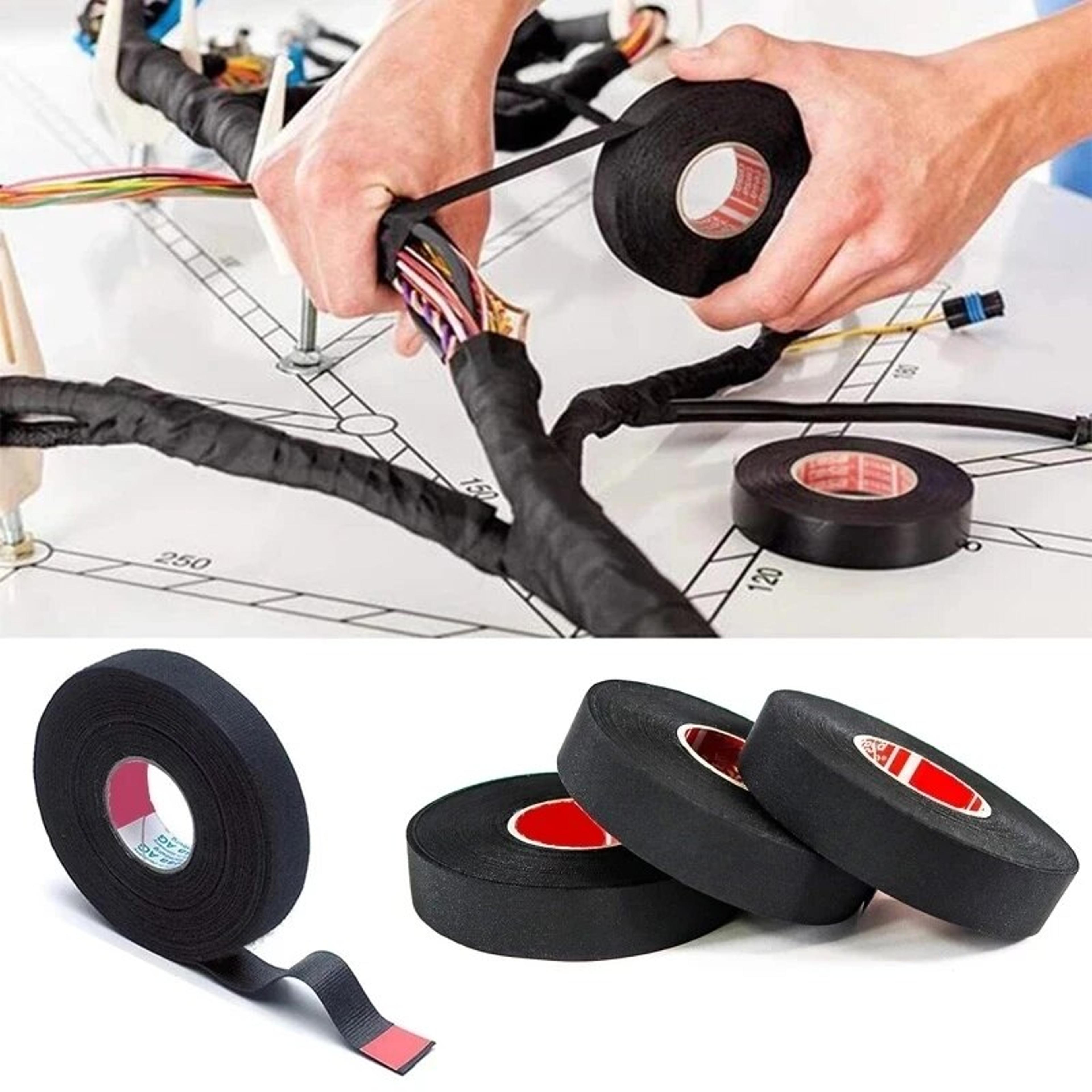 automotive wiring harness tape heat resistant flame retardant cloth cable wrap