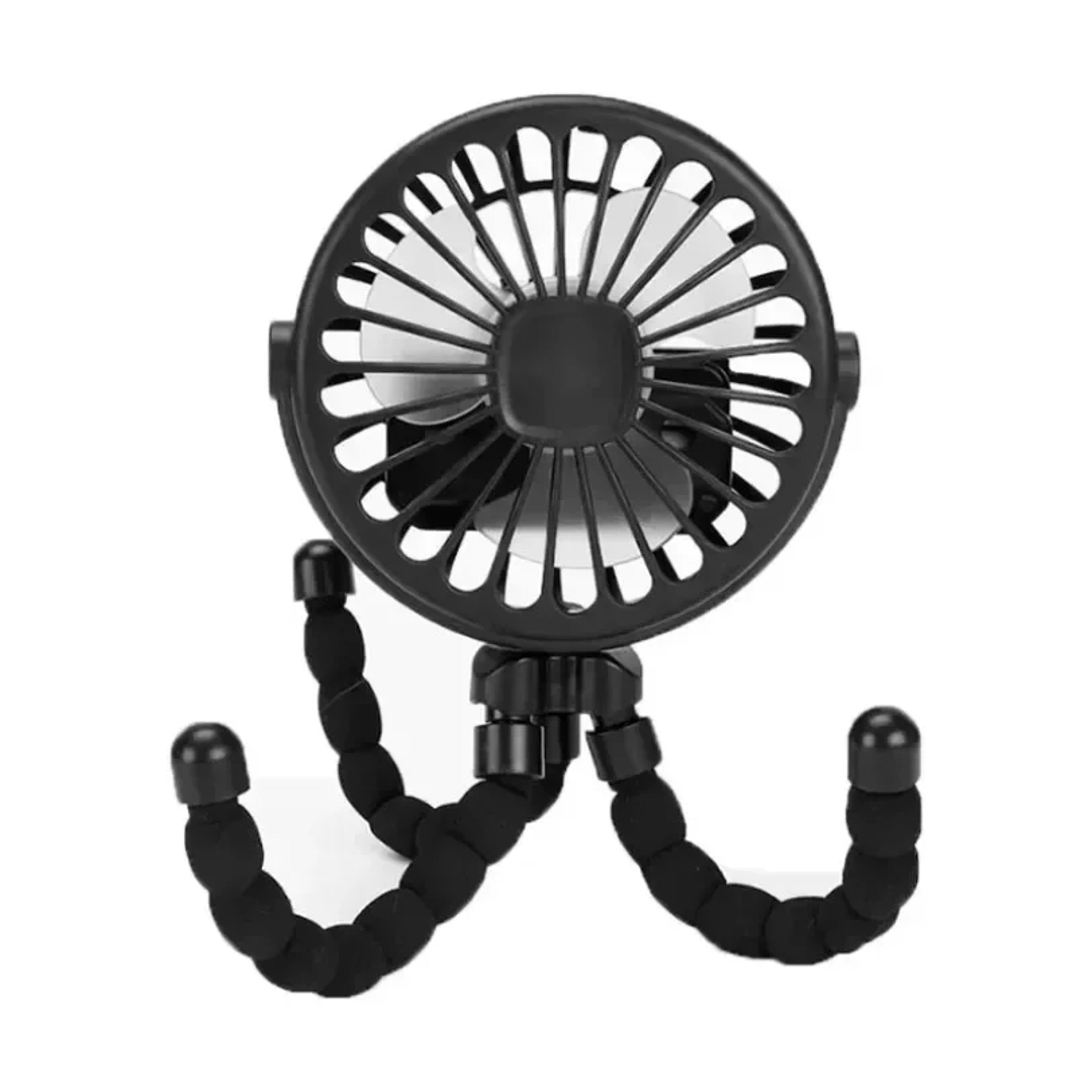 octopus baby stroller fan portable usb rechargeable personal cooling fan