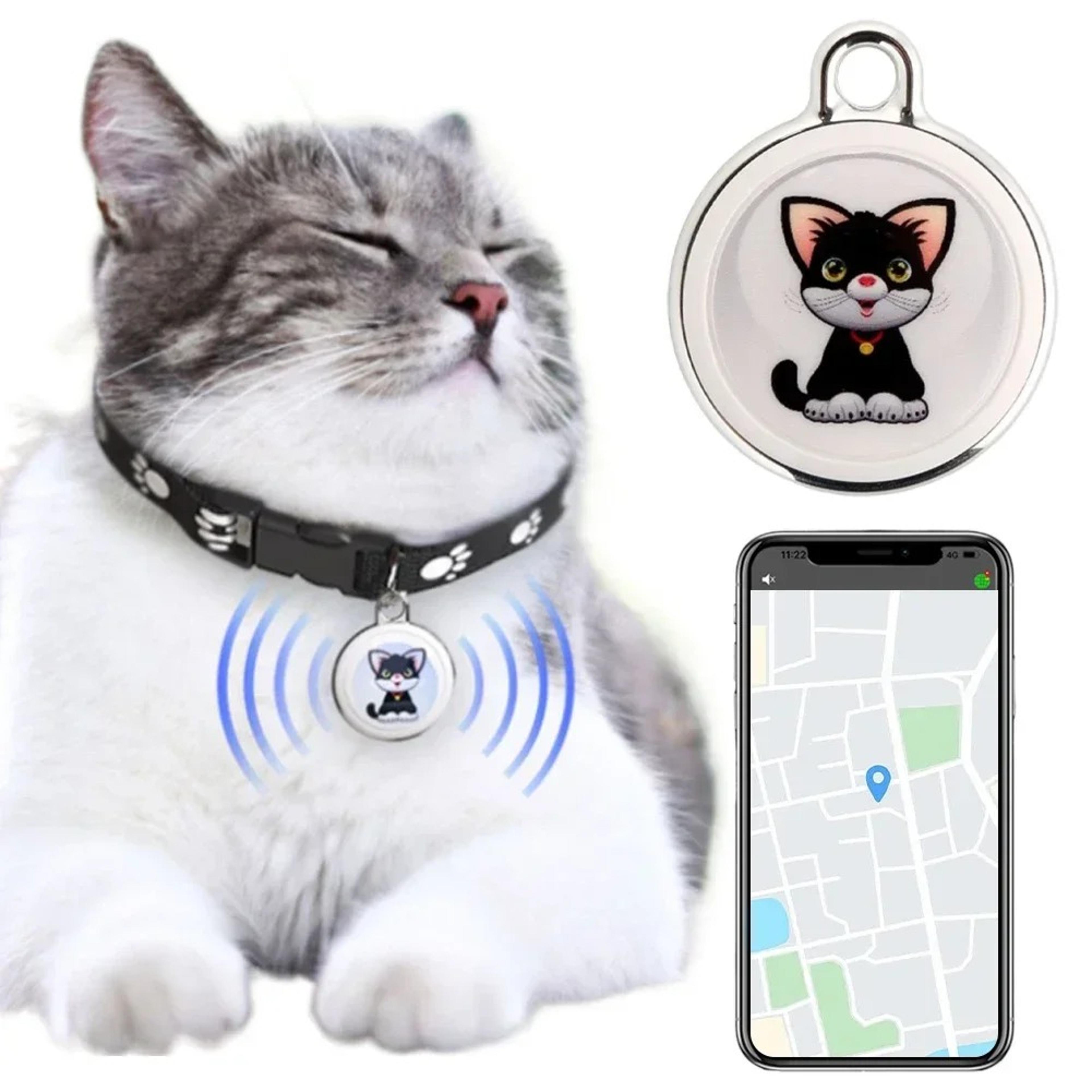 smart waterproof pet tracker for dogs & cats with bluetooth real-time locator