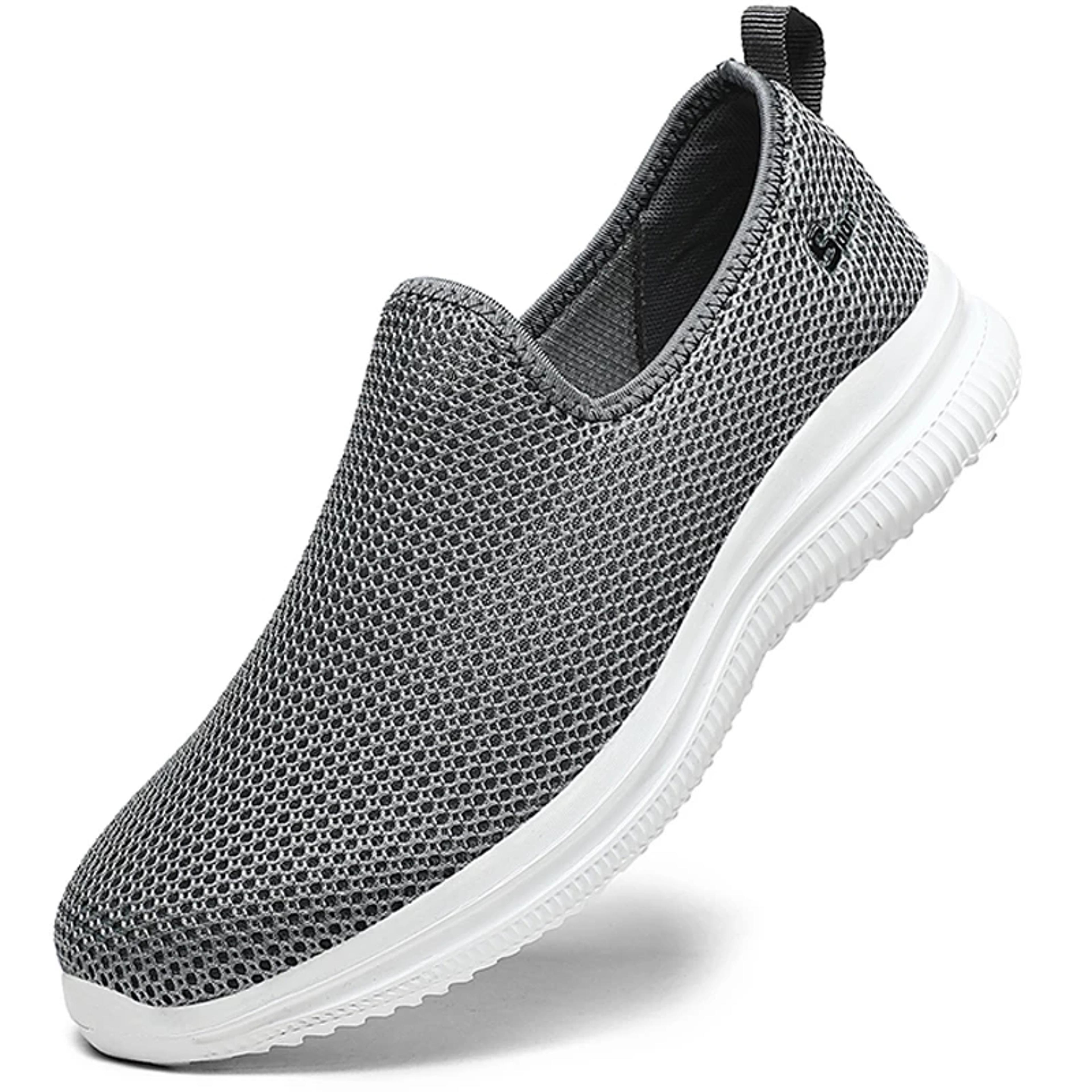 air flex men's breathable slip on shoes lightweight casual walking loafers