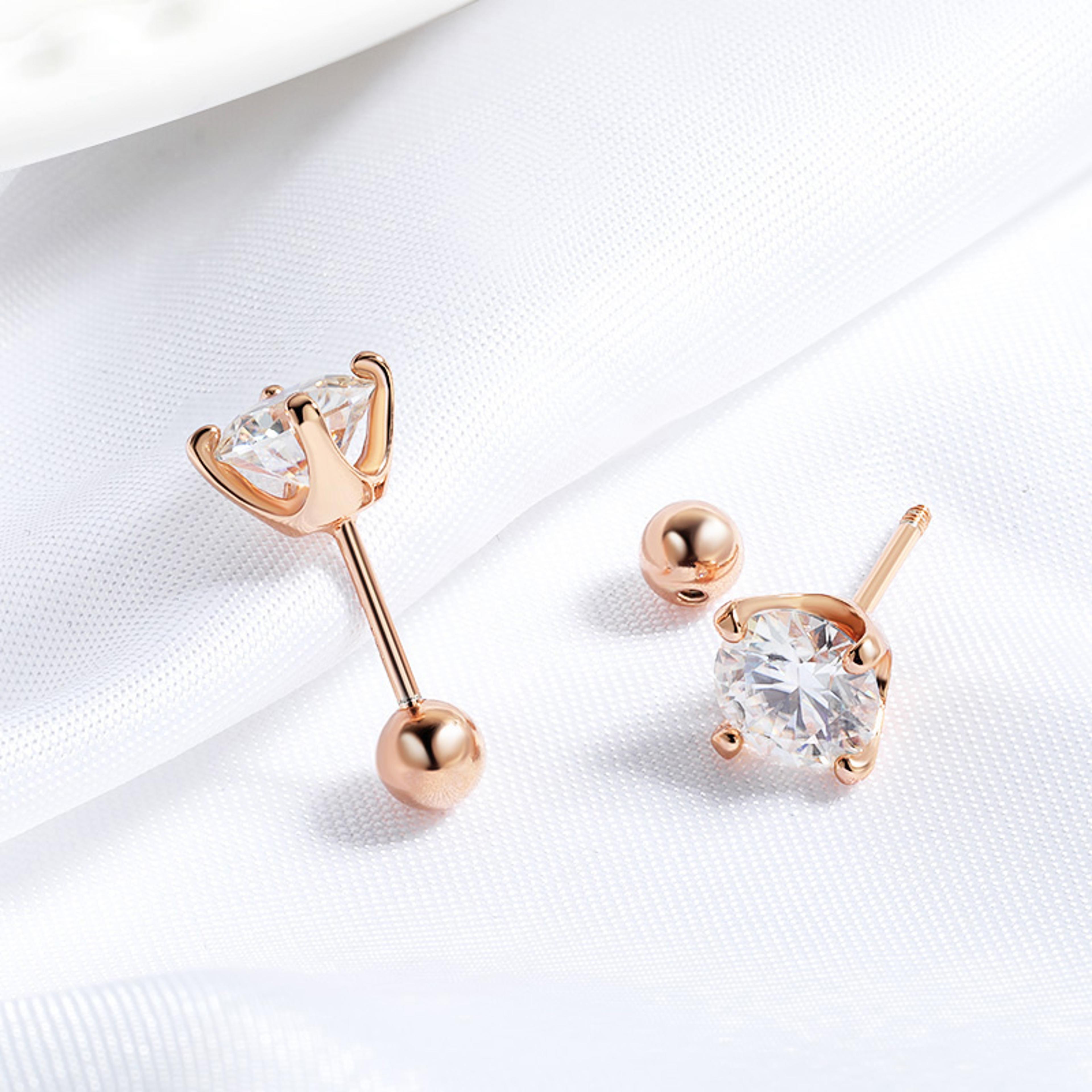 d color vvs1 moissanite stud earrings in 925 sterling silver 0.5ct 1ct 2ct