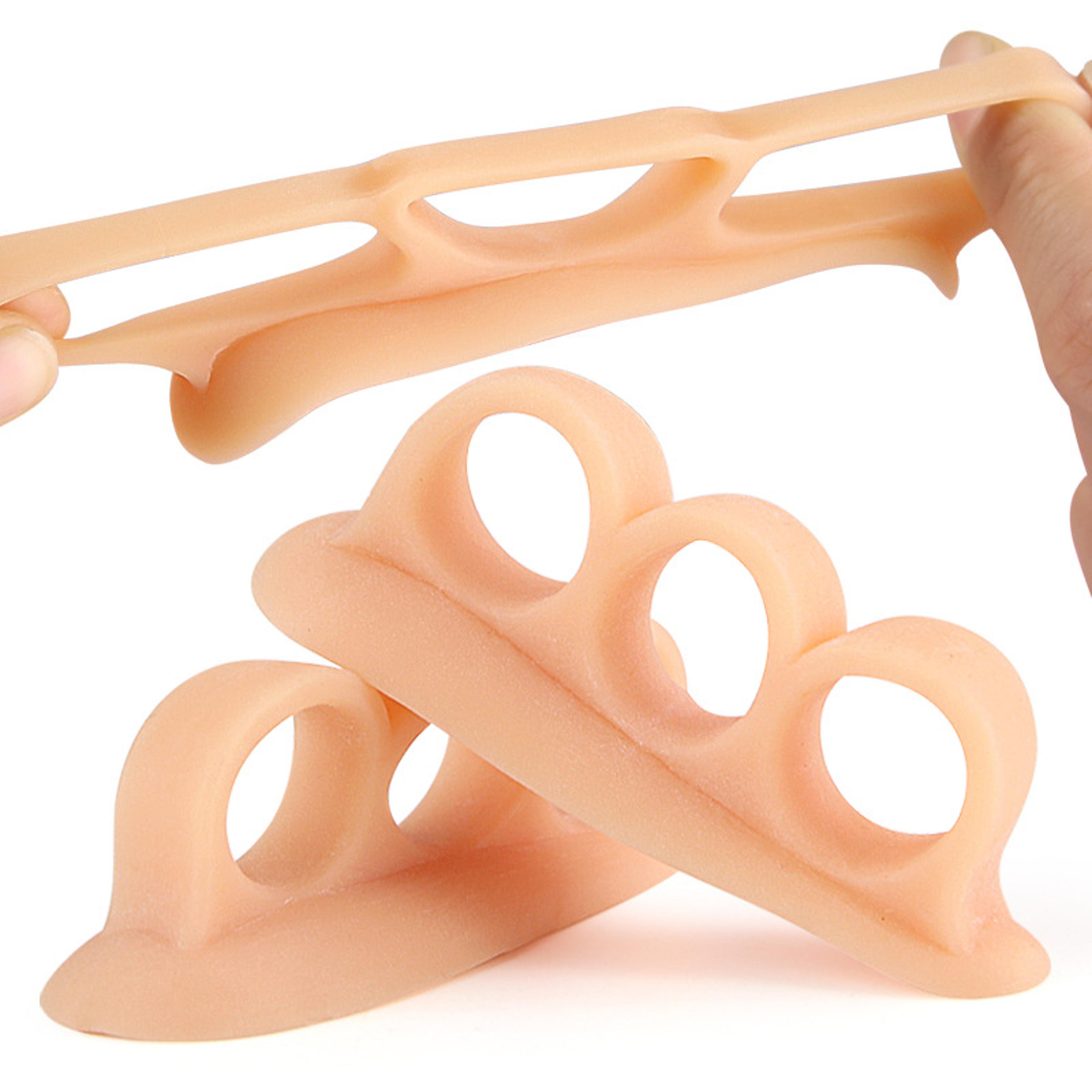 silicone gel toe separators bunion corrector and hammer toe support pads
