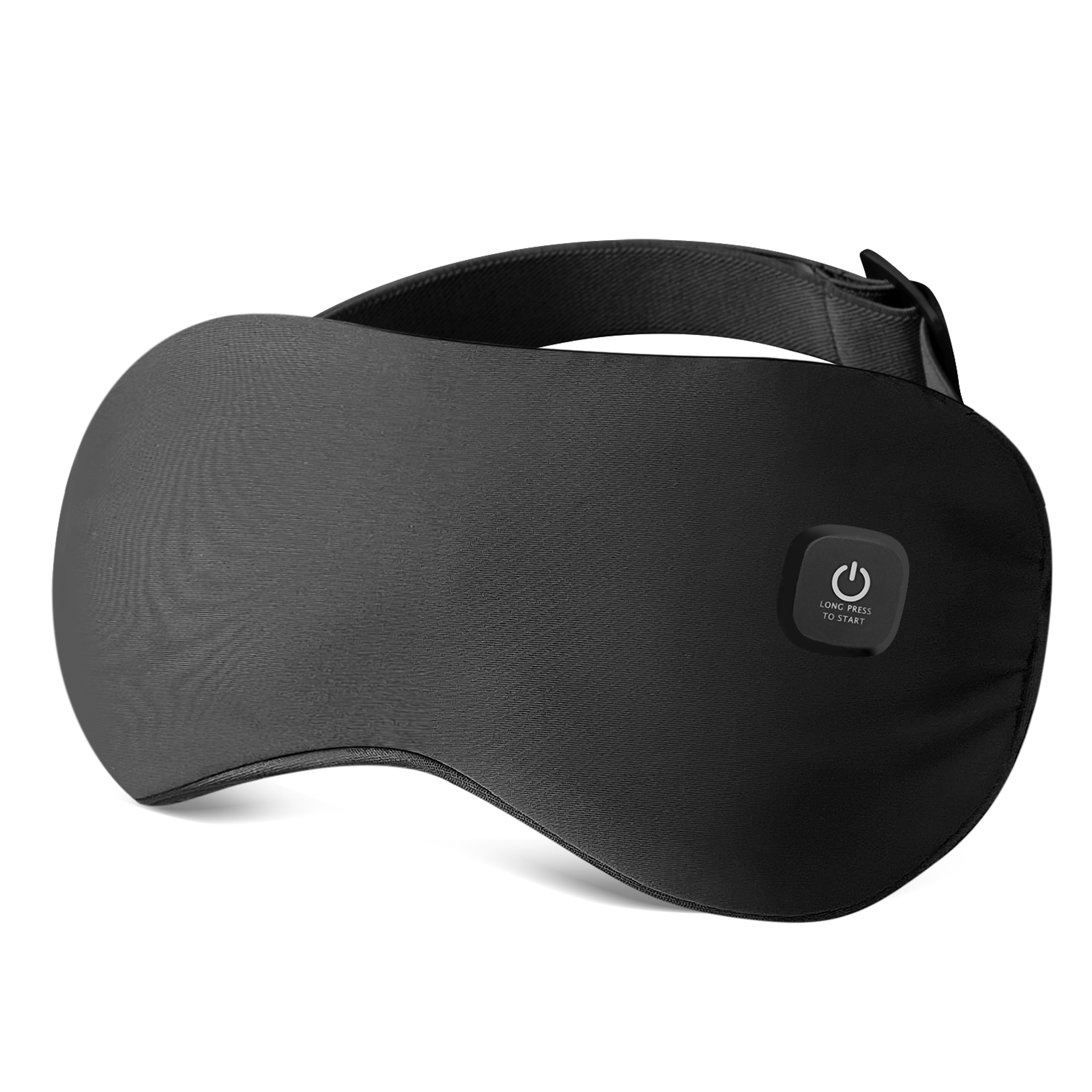 cordless heated eye mask for dry eyes with 3 heat levels and smart timer