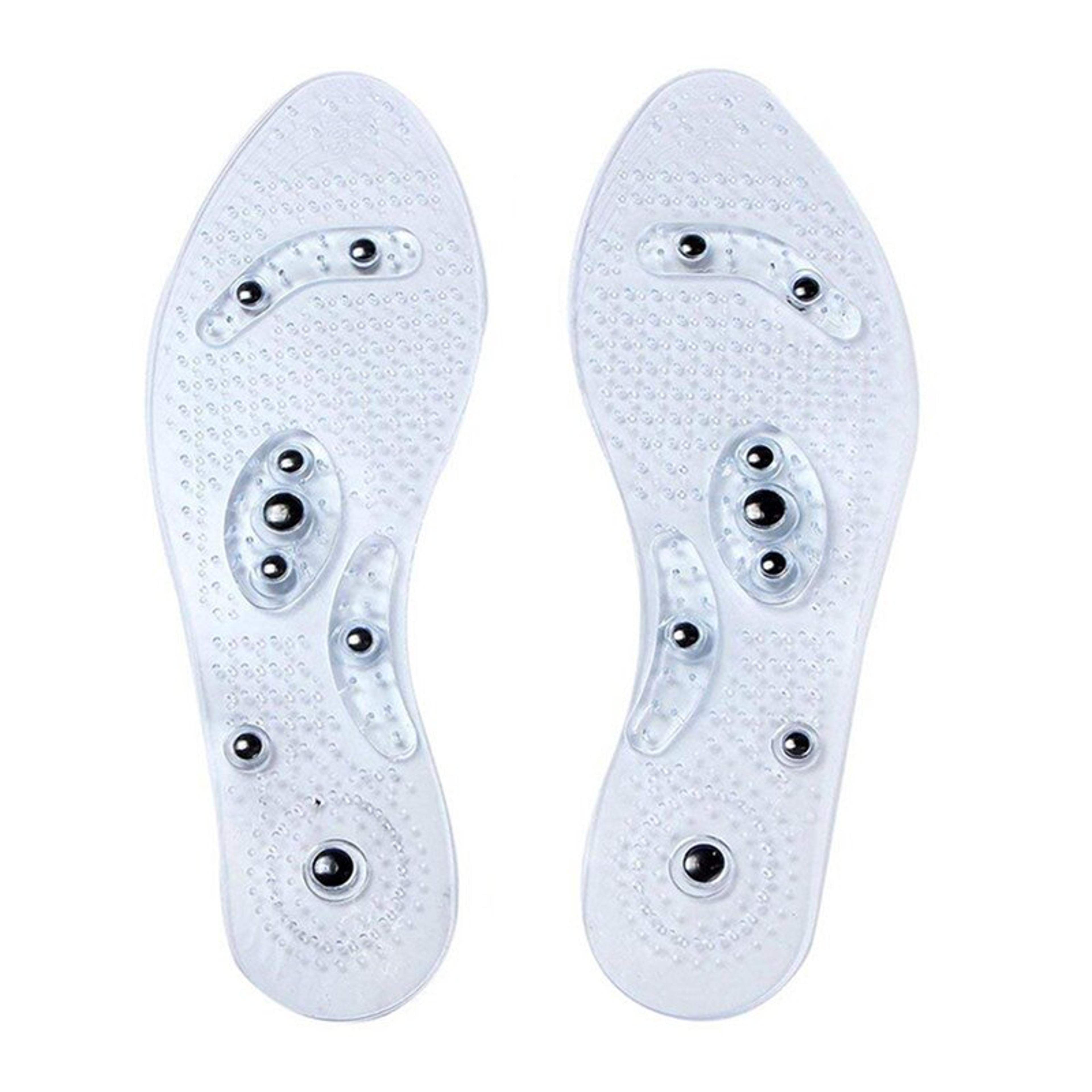 magnetic massage insoles breathable silicone cushion shoe inserts for men and women