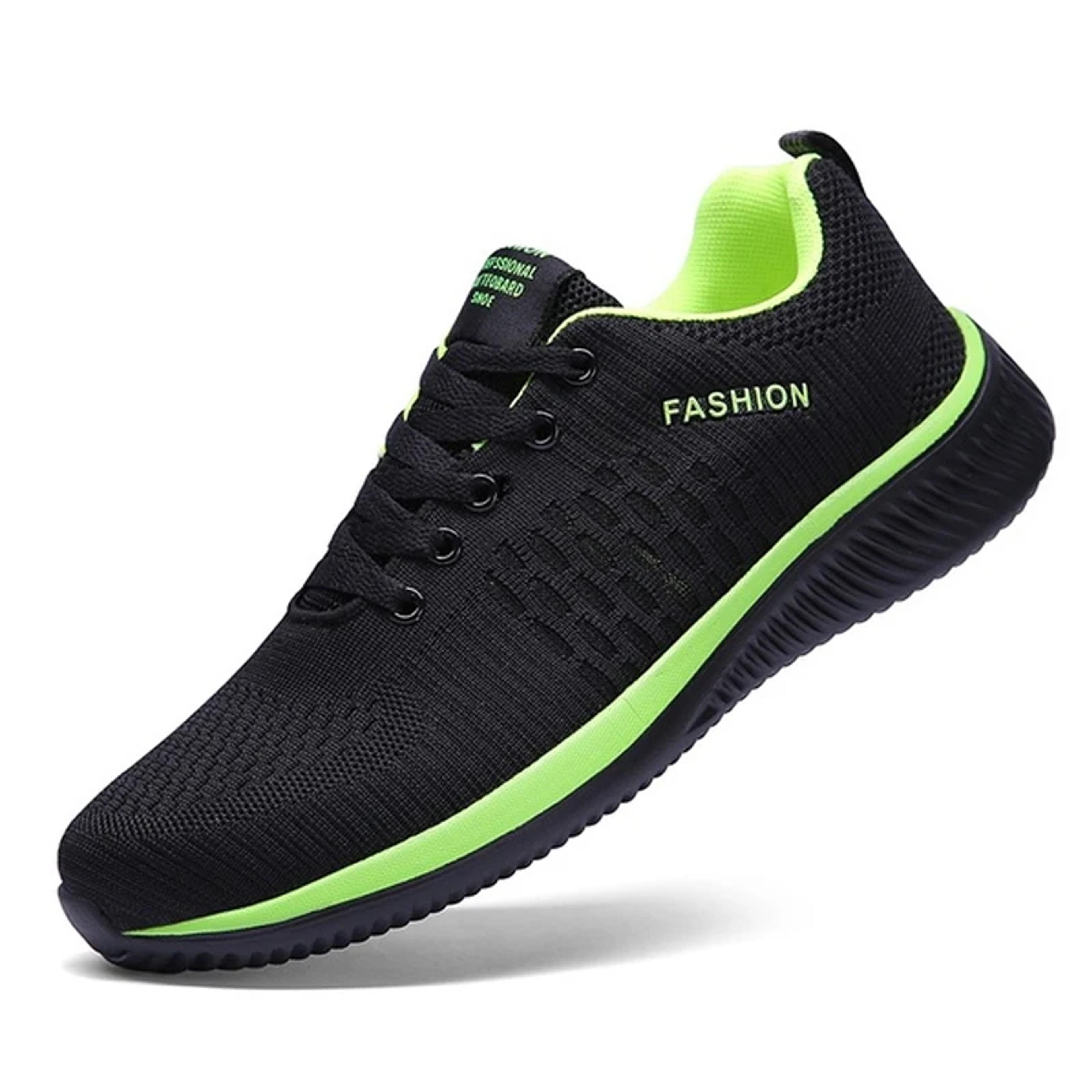 breathable men running shoes lightweight non slip walking sneakers